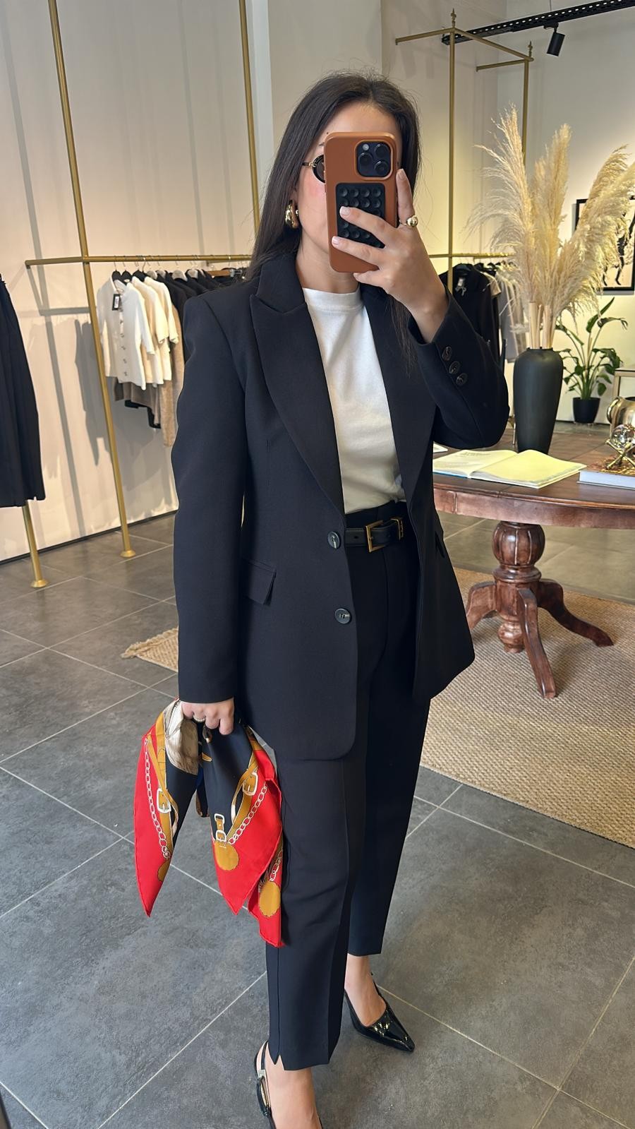 2671 Siyah Blazer