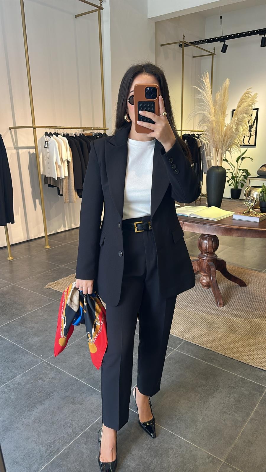 2671 Siyah Blazer