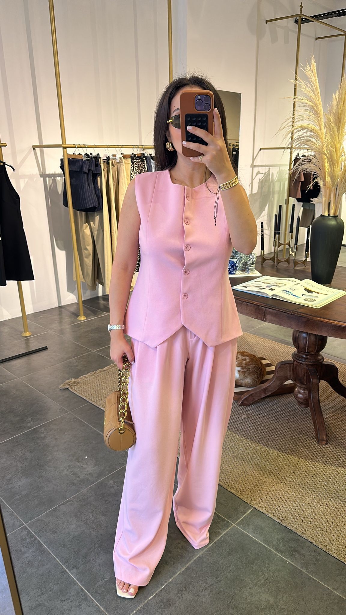 2844 Pembe Pantolon