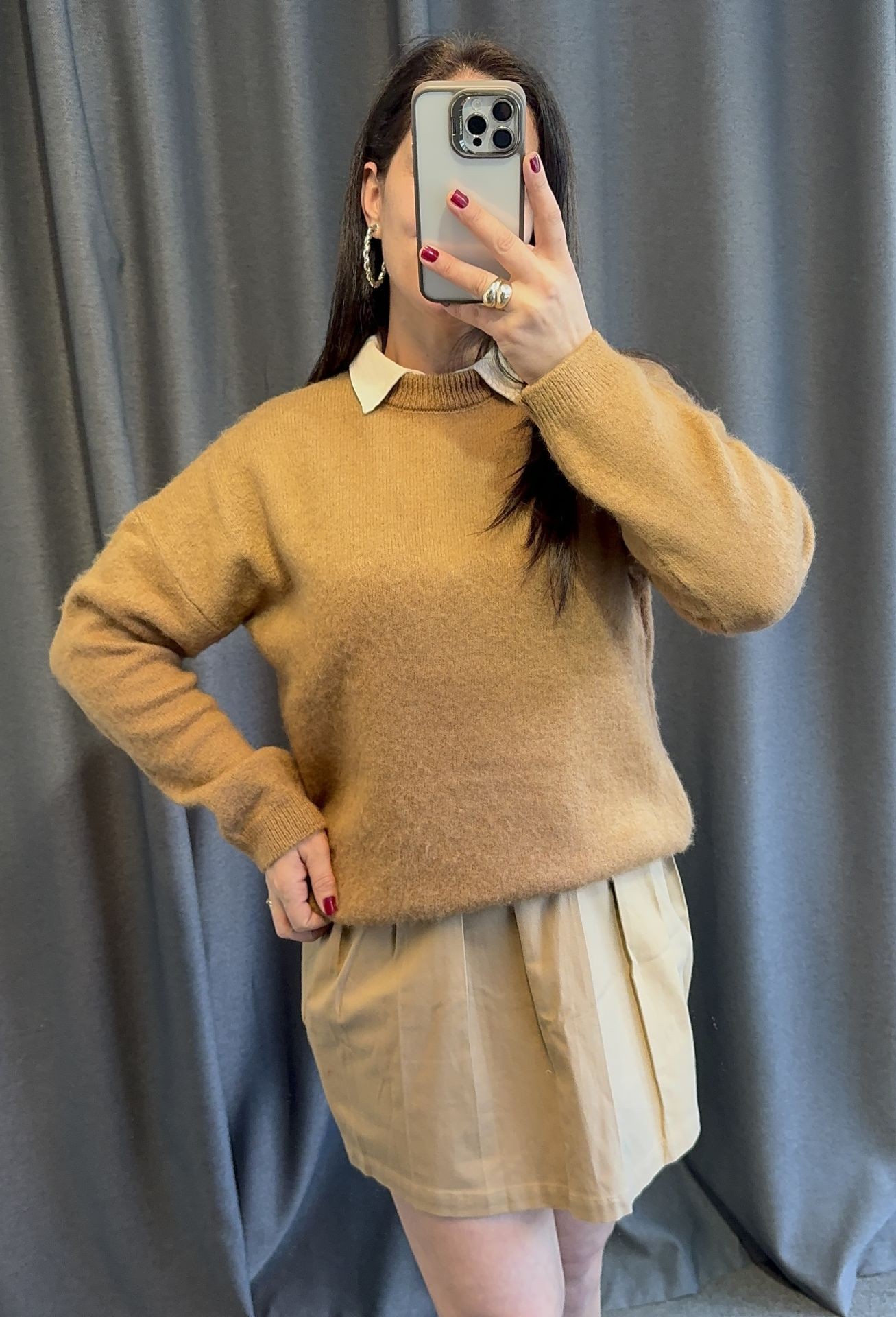 camel yumoş basic kazak