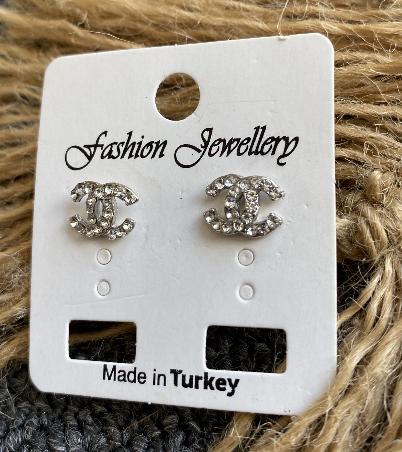 Gümüş Taşlı Mini Küpe