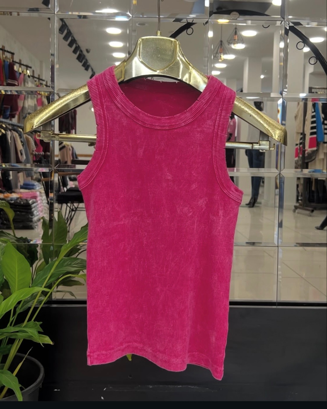 YIKAMALI FİTİLLİ ESNEK FUŞYA  BODY
