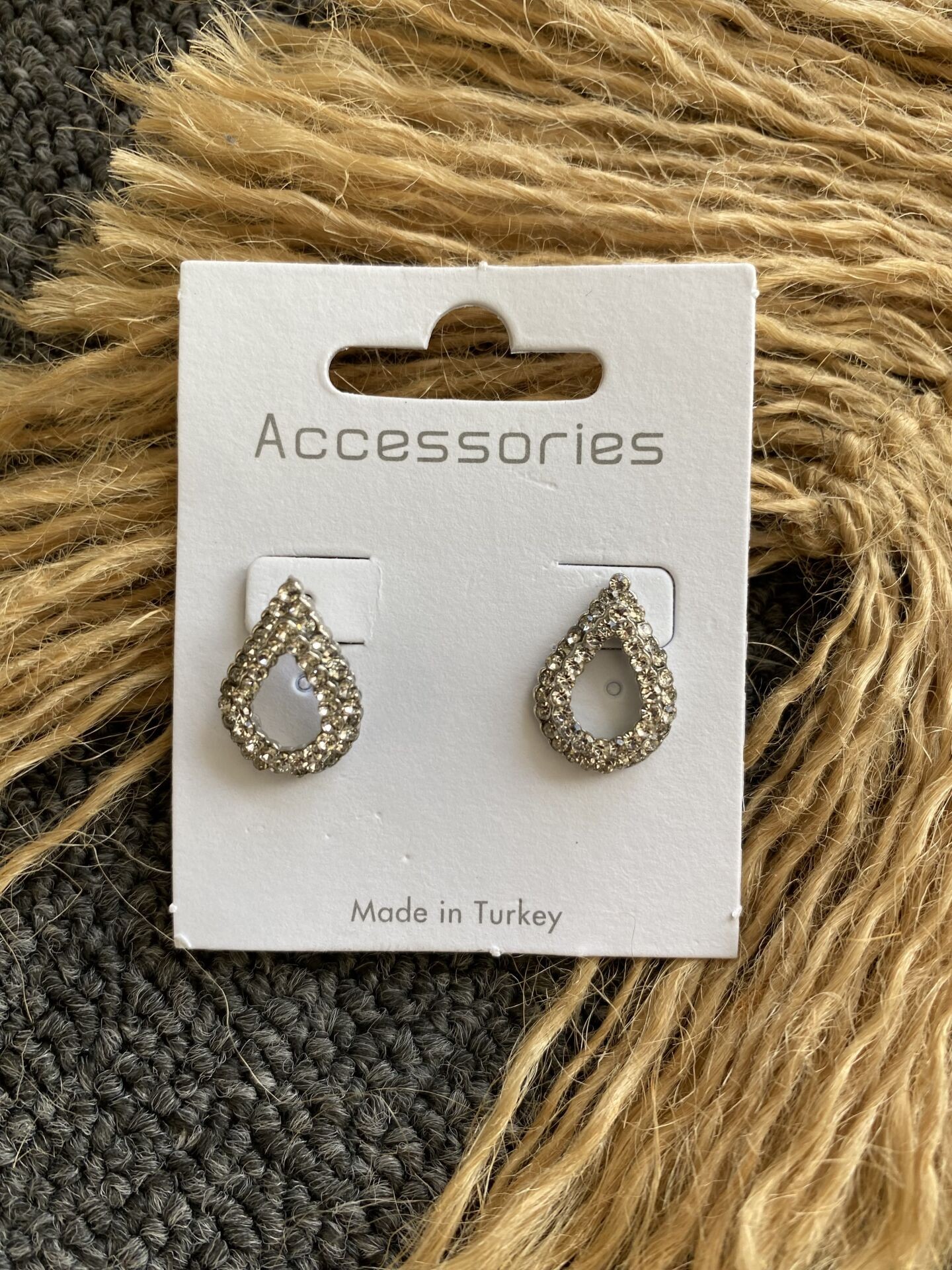 Damla Model Gümüş Küpe