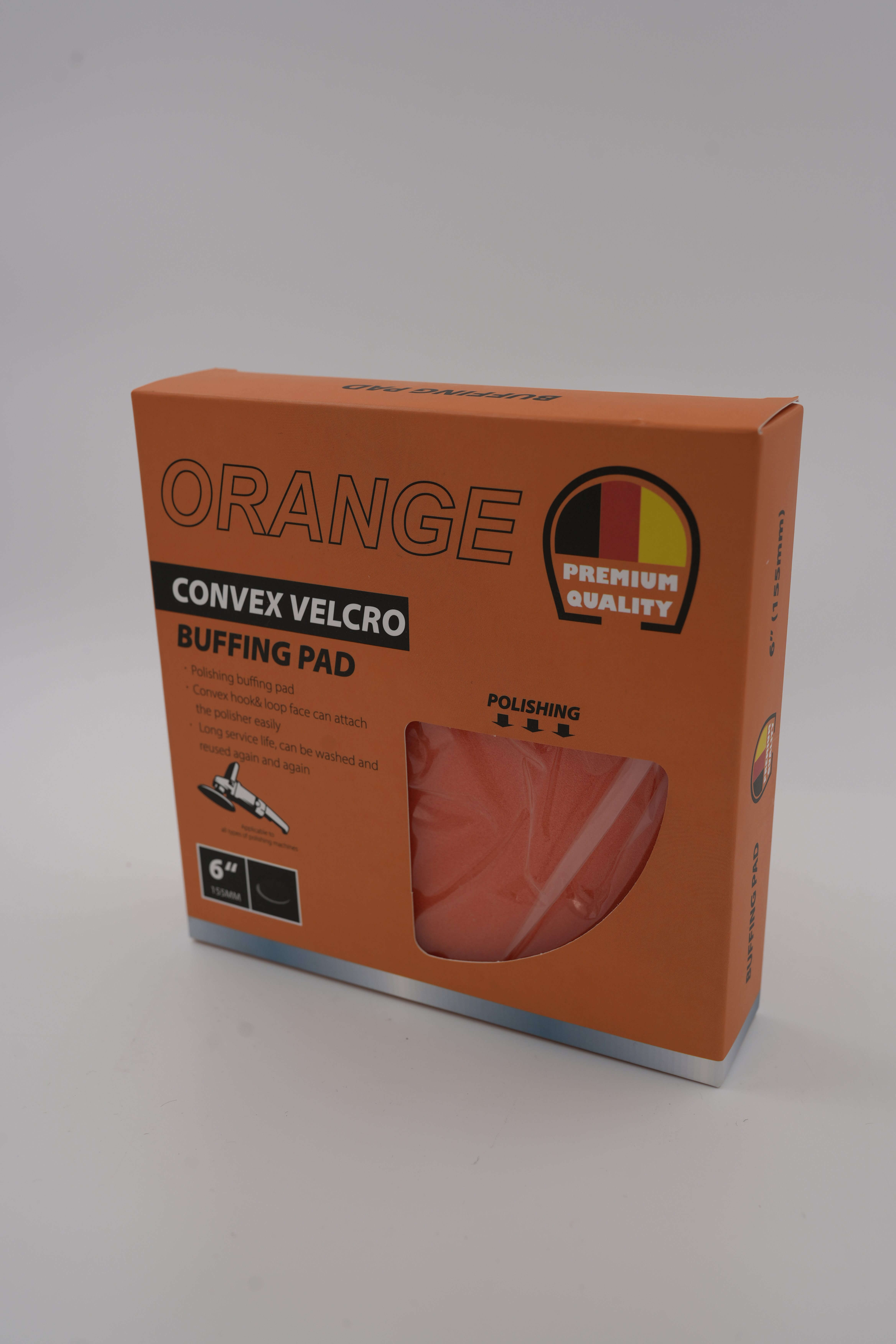 ORANGE BUFFING PAD ARA KAT ROTARY PASTA SÜNGERİ