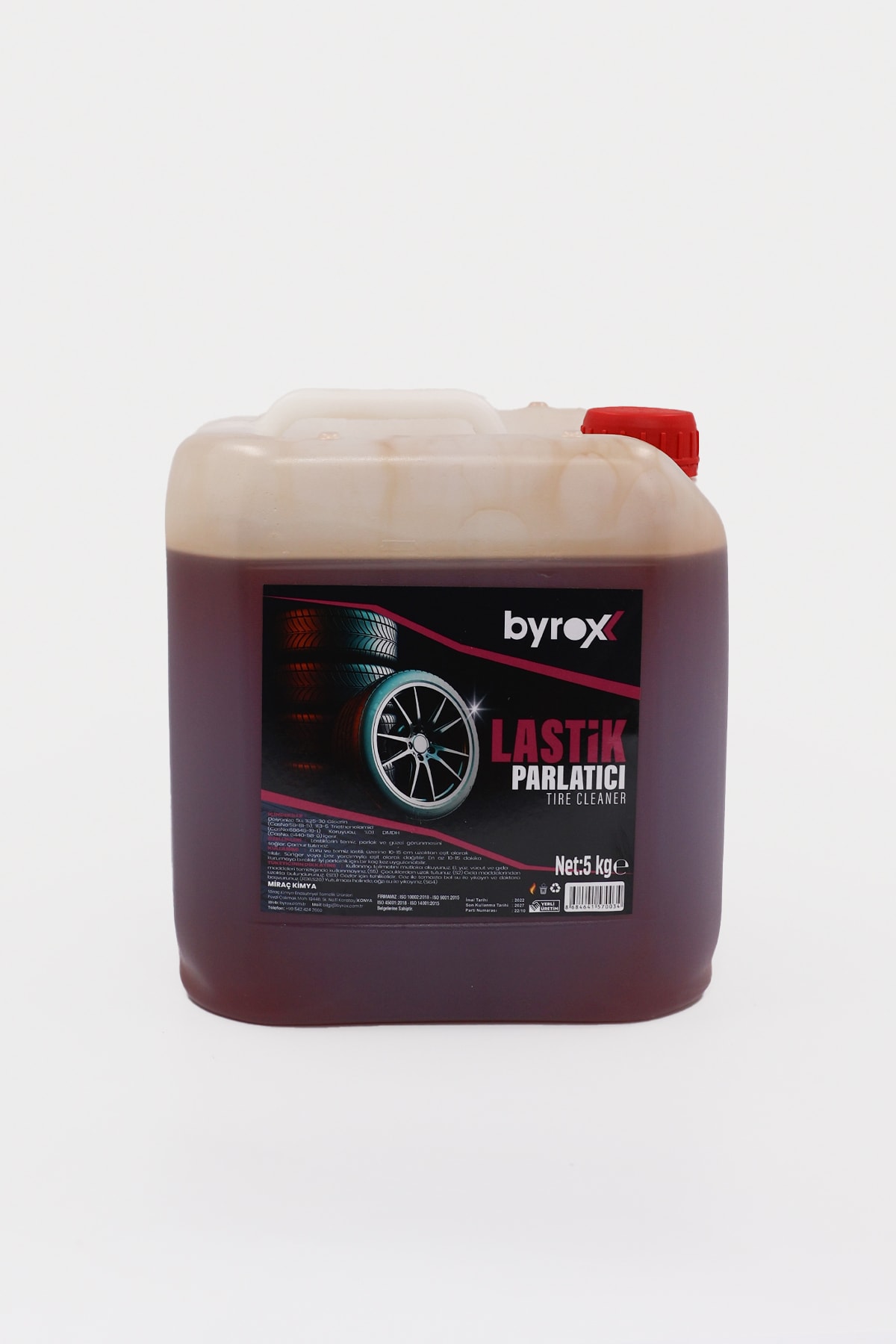 BYROX LASTİK PARLATICI 5 Kg
