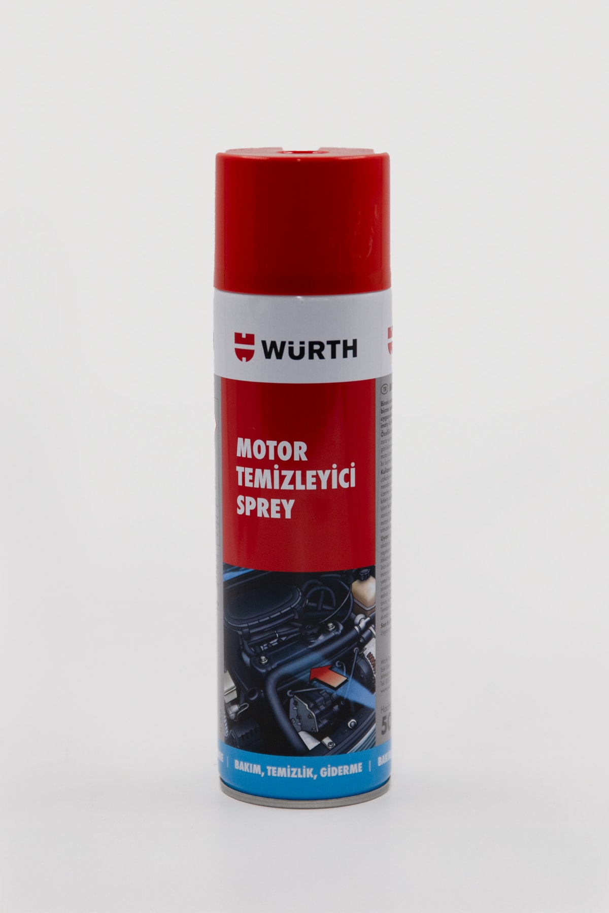 WÜRTH MOTOR TEMİZLEYİCİ SPREY 500 ML