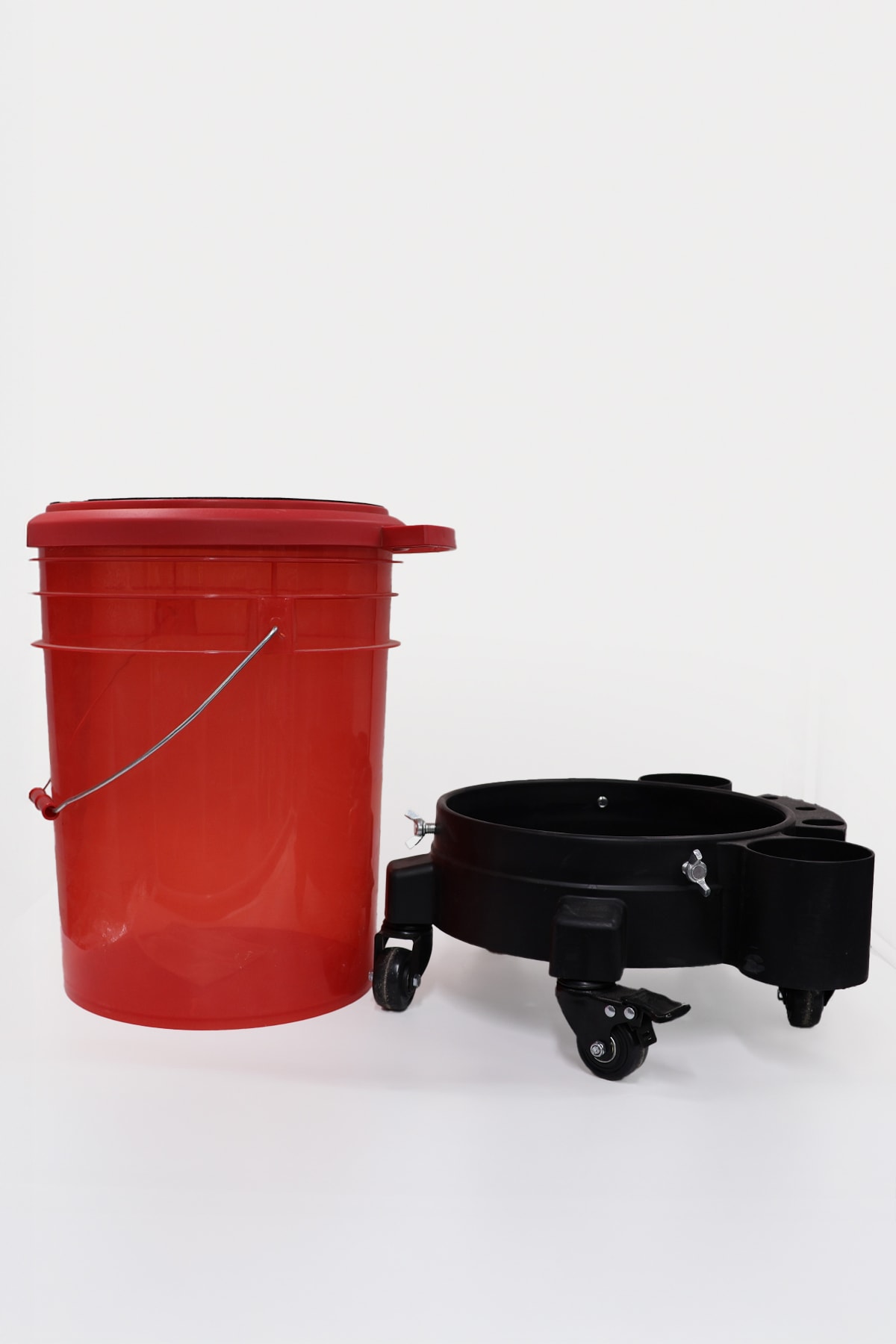 PLASTİK TEKERLEKLİ KOVALI PASTA ARABASI 