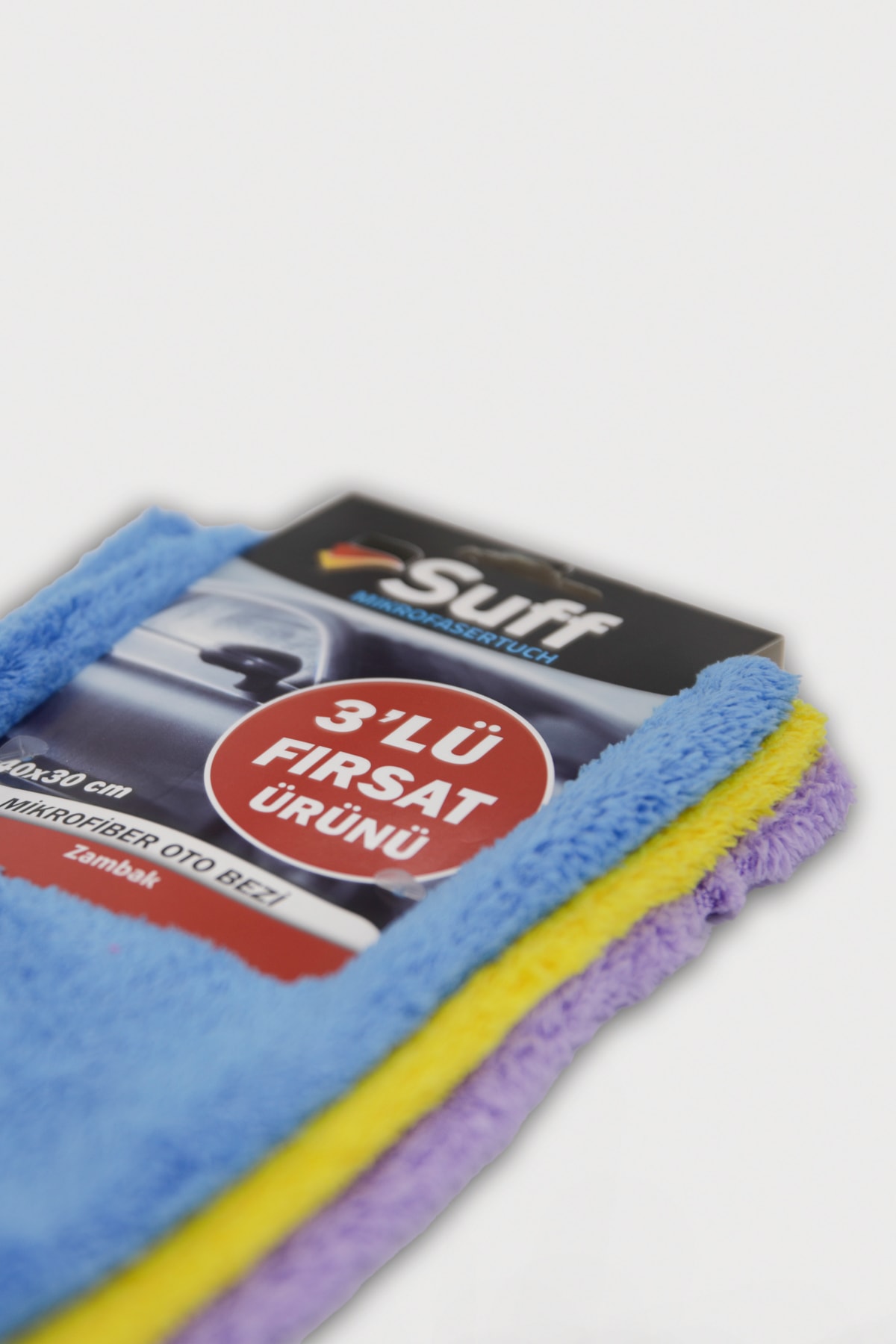 SUFF MICROFIBER 3'LÜ PASTA SERAMİK BEZİ