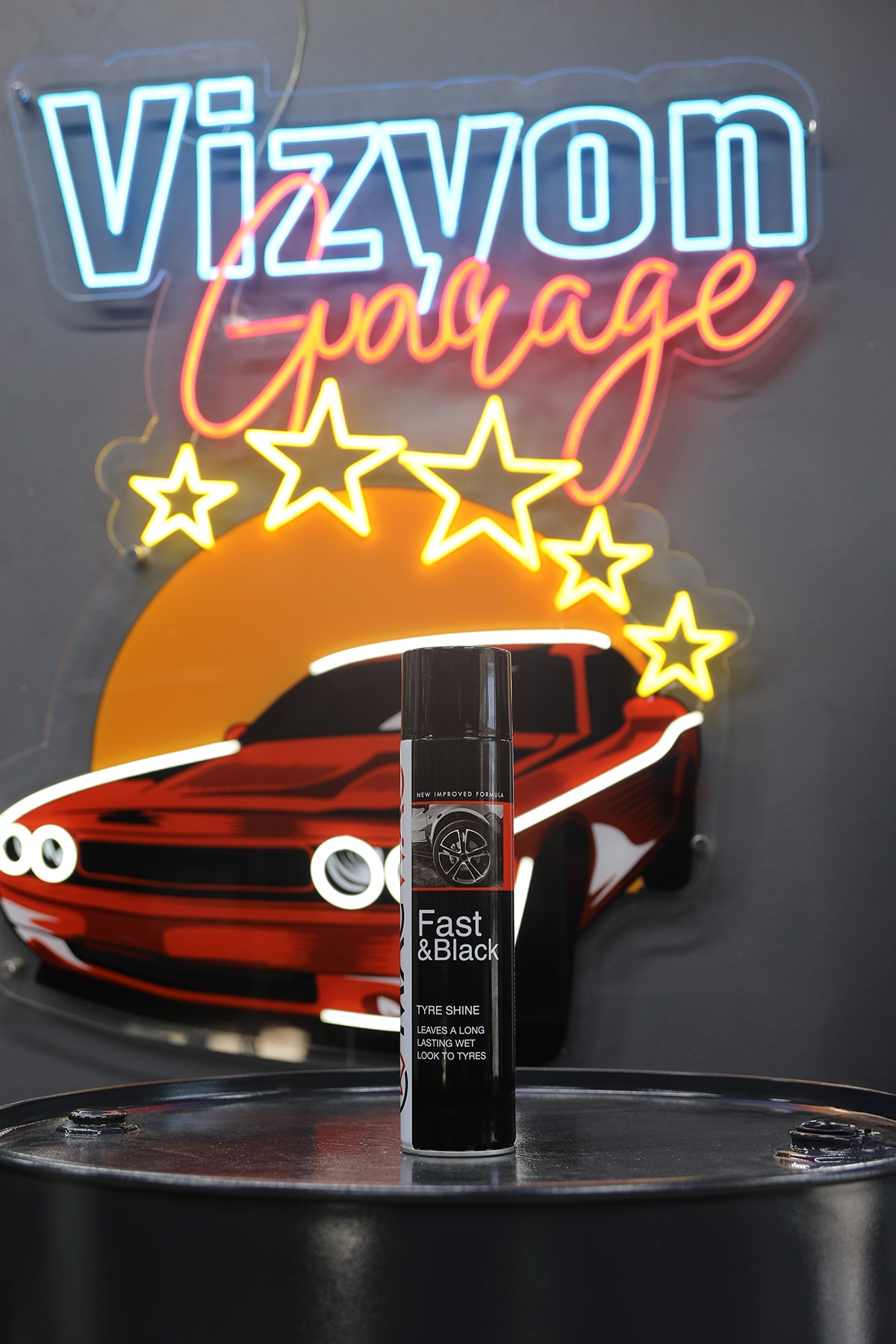 MACWAG FAST & BLACK TYRE SHINE 600 Ml (Lastik Parlatıcı)