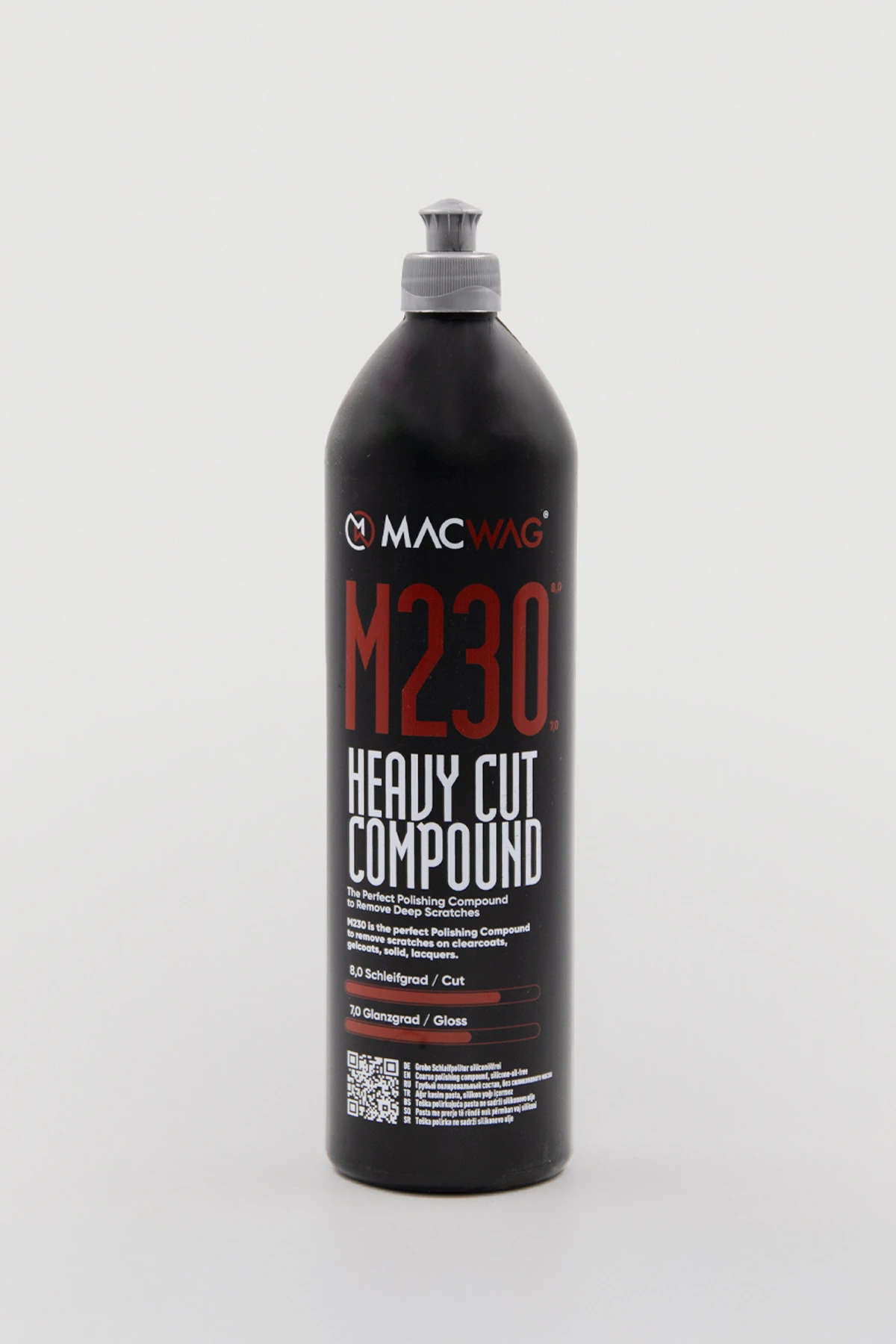 MACWAG M230 HEAVY CUT COMPOUND 1 LT (Kalın Pasta / Yeni Ambalaj)