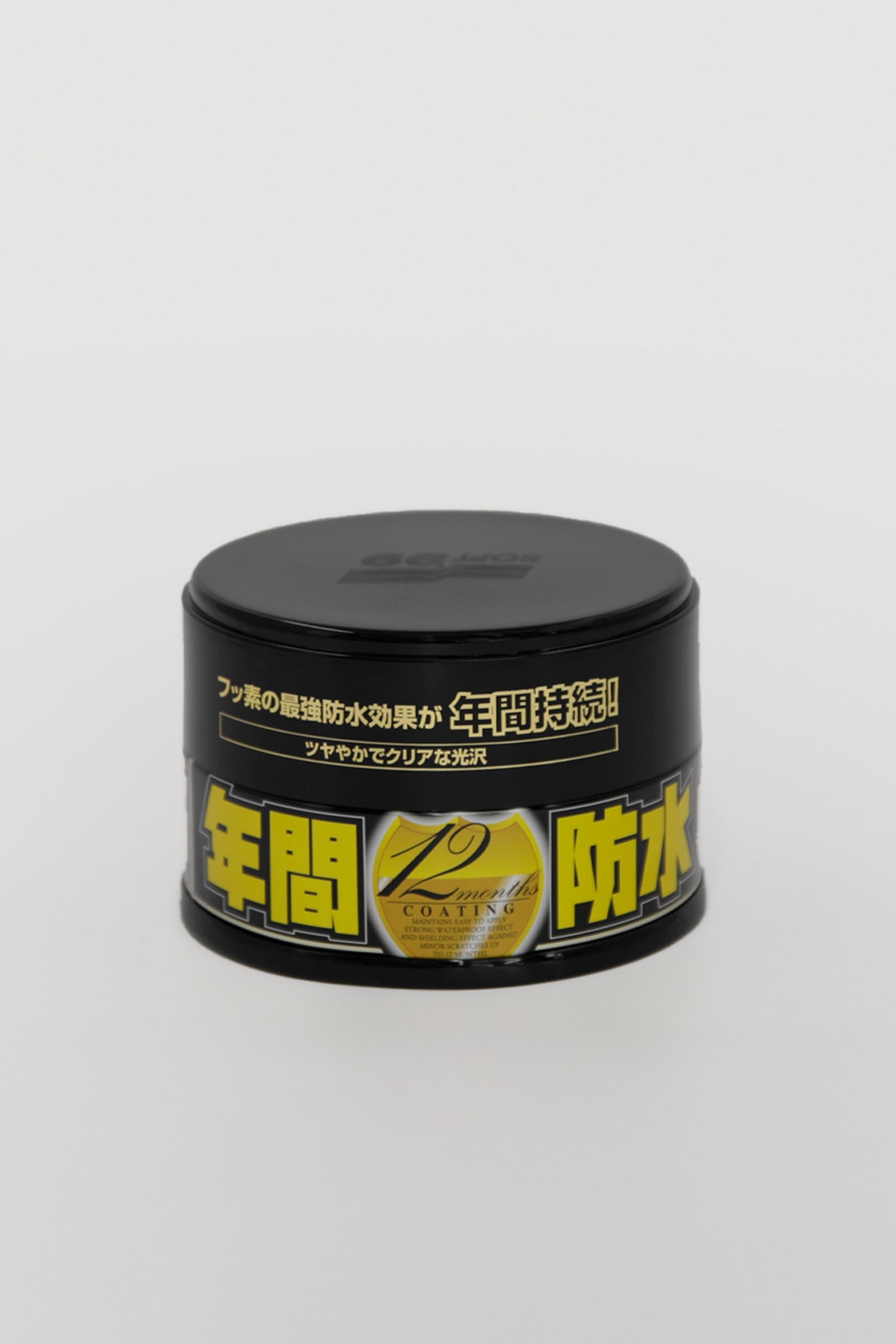 SOFT99 HARD PASTE TYPE -  FUSSO COAT WAX 200 G - KOYU RENK BOYA KORUMA CİLASI 12 AYLIK