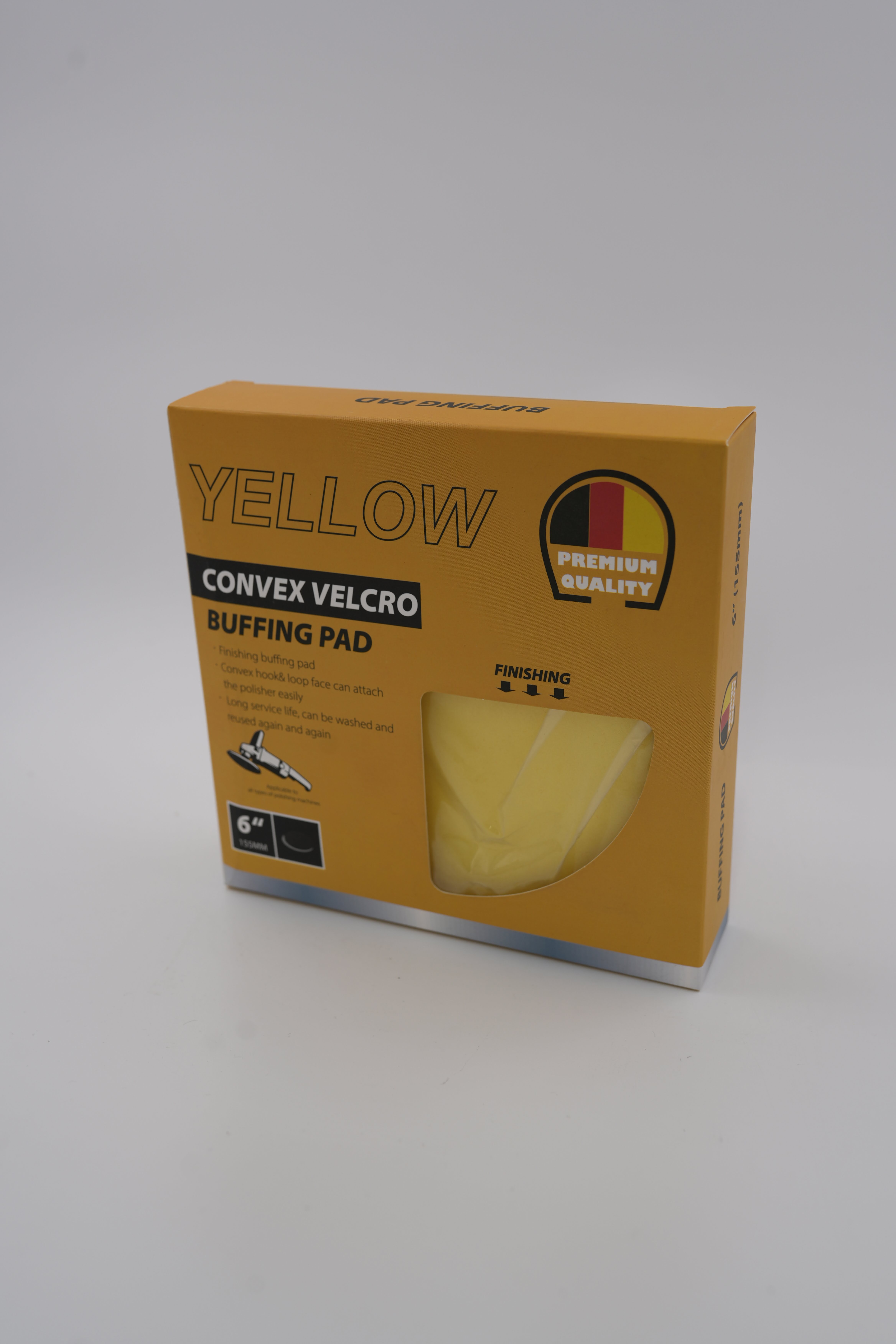 YELLOW BUFFING PAD HARE CİLA ROTARY PASTA SÜNGERİ