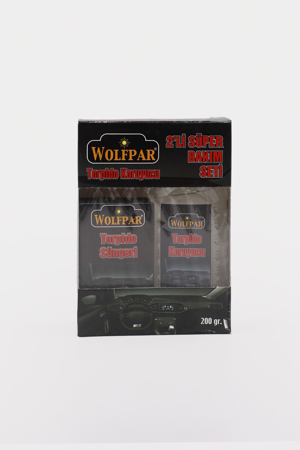 WOLFPAR BADEM YAĞI TORPİDO KORUYUCU 2'li SET