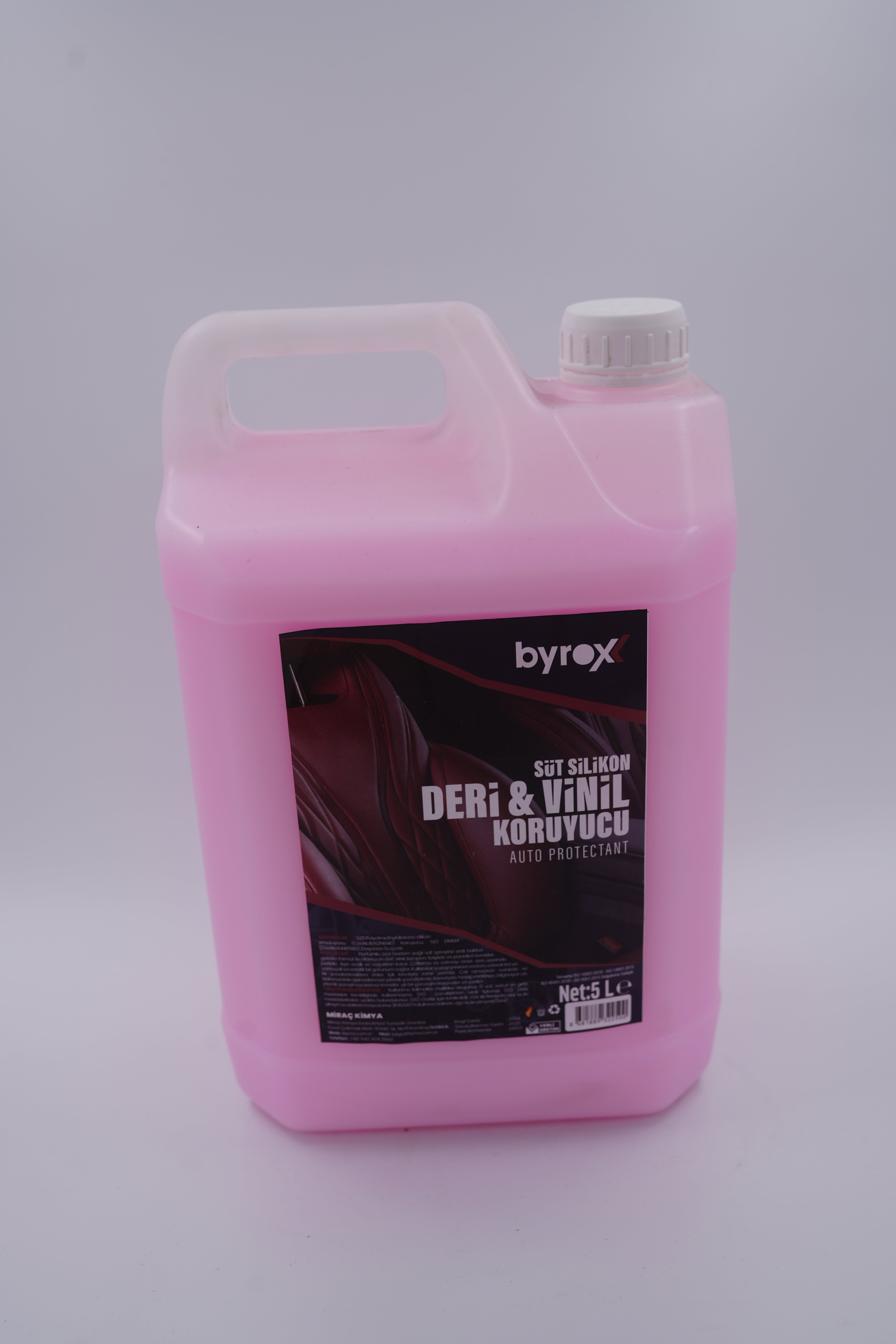 BYROX Süt Silikon Deri & Vinil Koruyucu 5 Kg