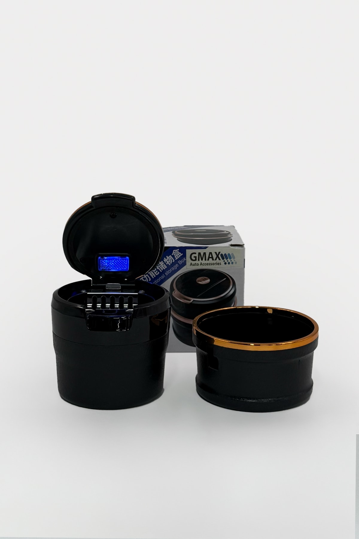 GMAX KÜLLÜK METAL SİYAH (GLZ03504028 MAVİ KUTU)