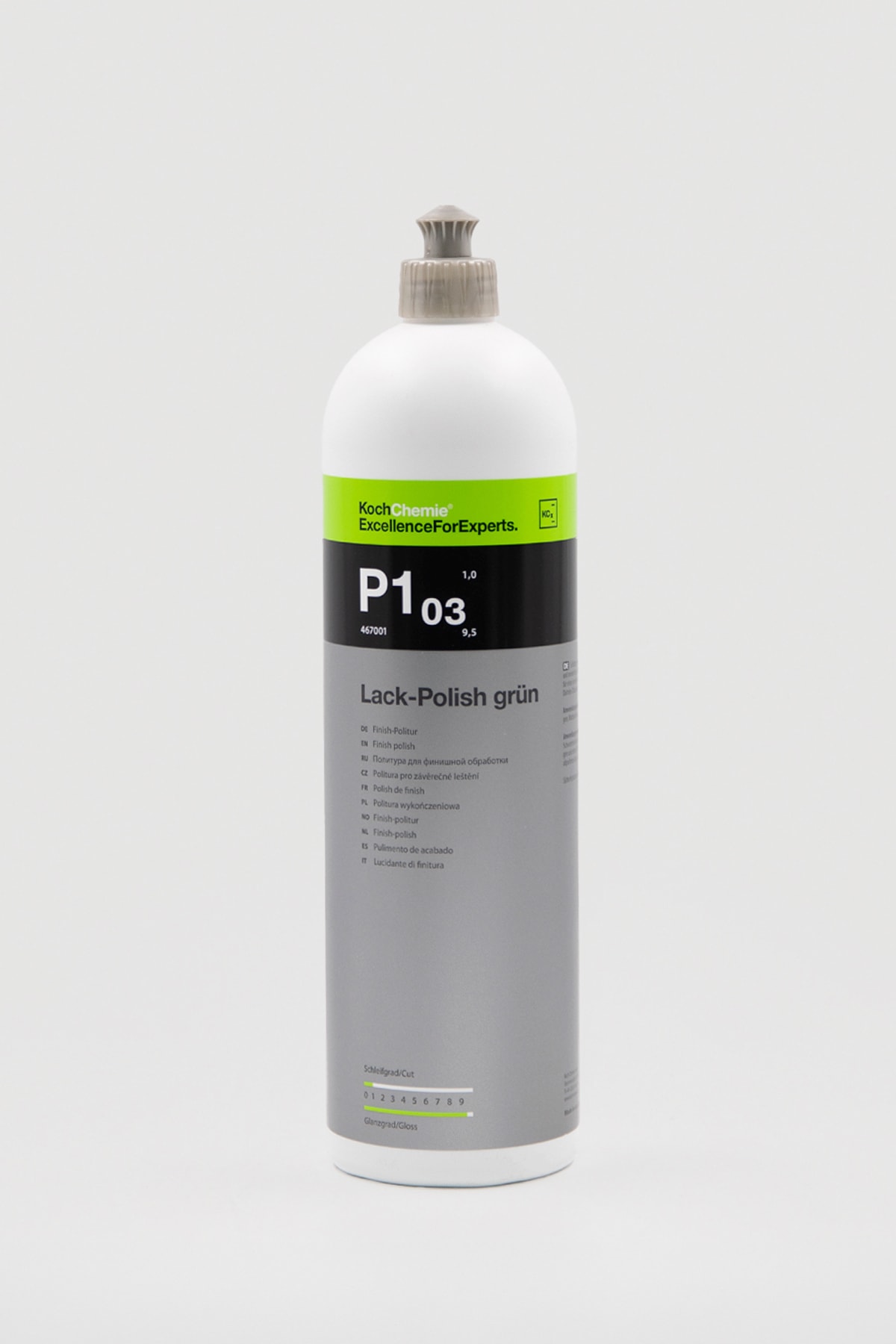KOCHCHEMIE LACK-POLISH GRUN P1.03 1 LT (BOYA KORUMA)