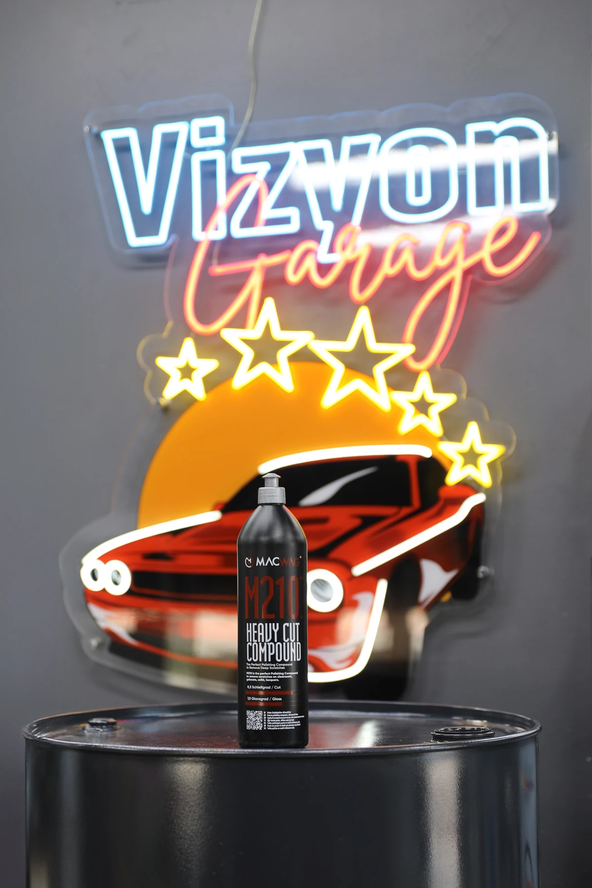 MACWAG M210 HEAVY CUT COMPOUND 1 LT (Kalın Pasta / Yeni Ambalaj)