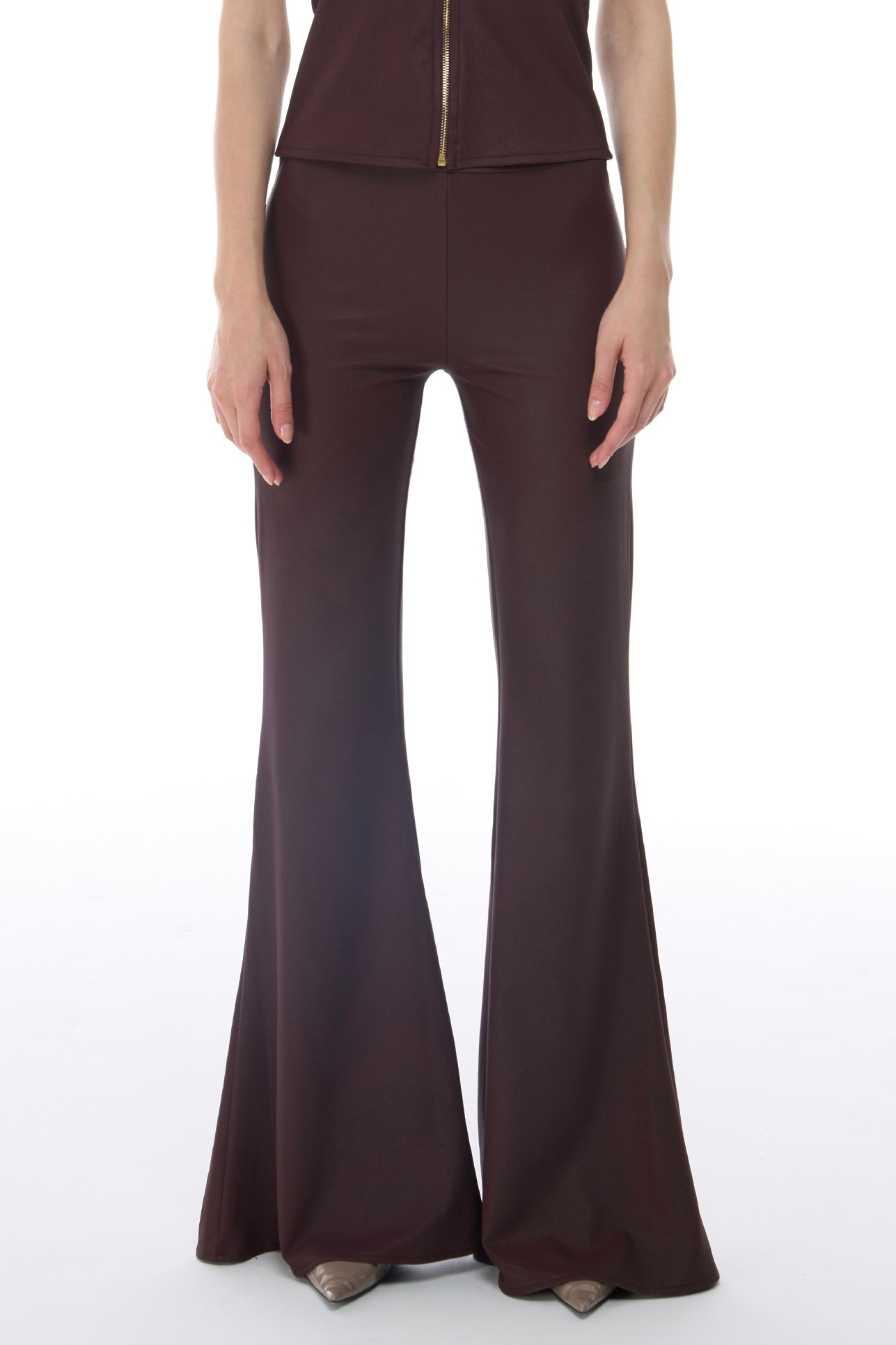 ADRIANA PANTS - Claret Red