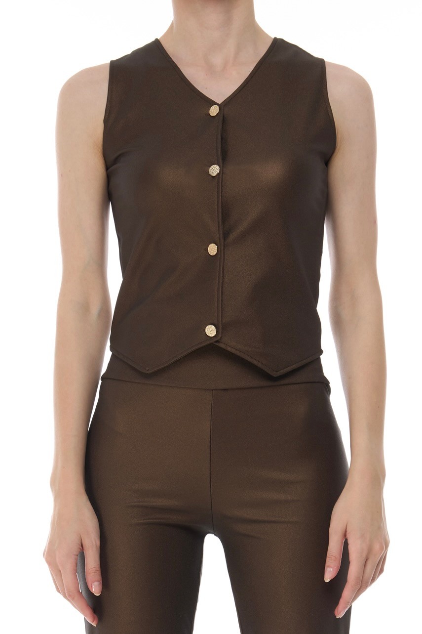 ADRIANA CAMEL VEST