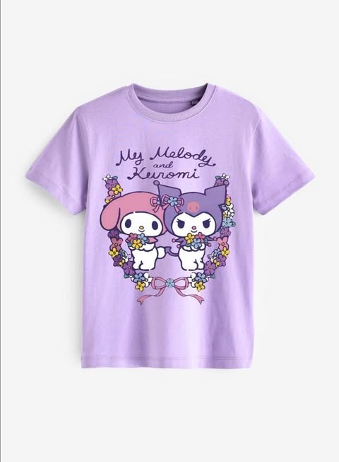 lila kuromi tshirt