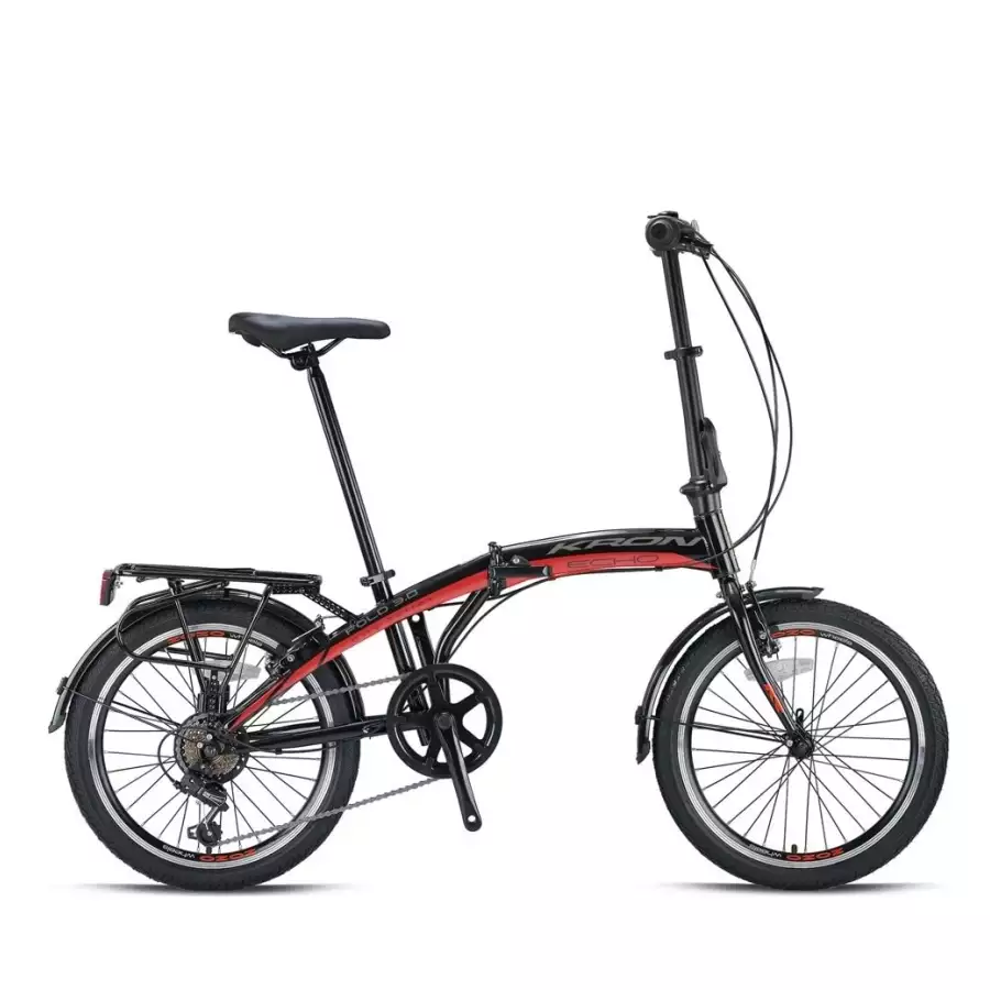Kron FOLD 3.0 - 20 MTB Syh-Krmz- Aktif Pedal Bisiklet'te