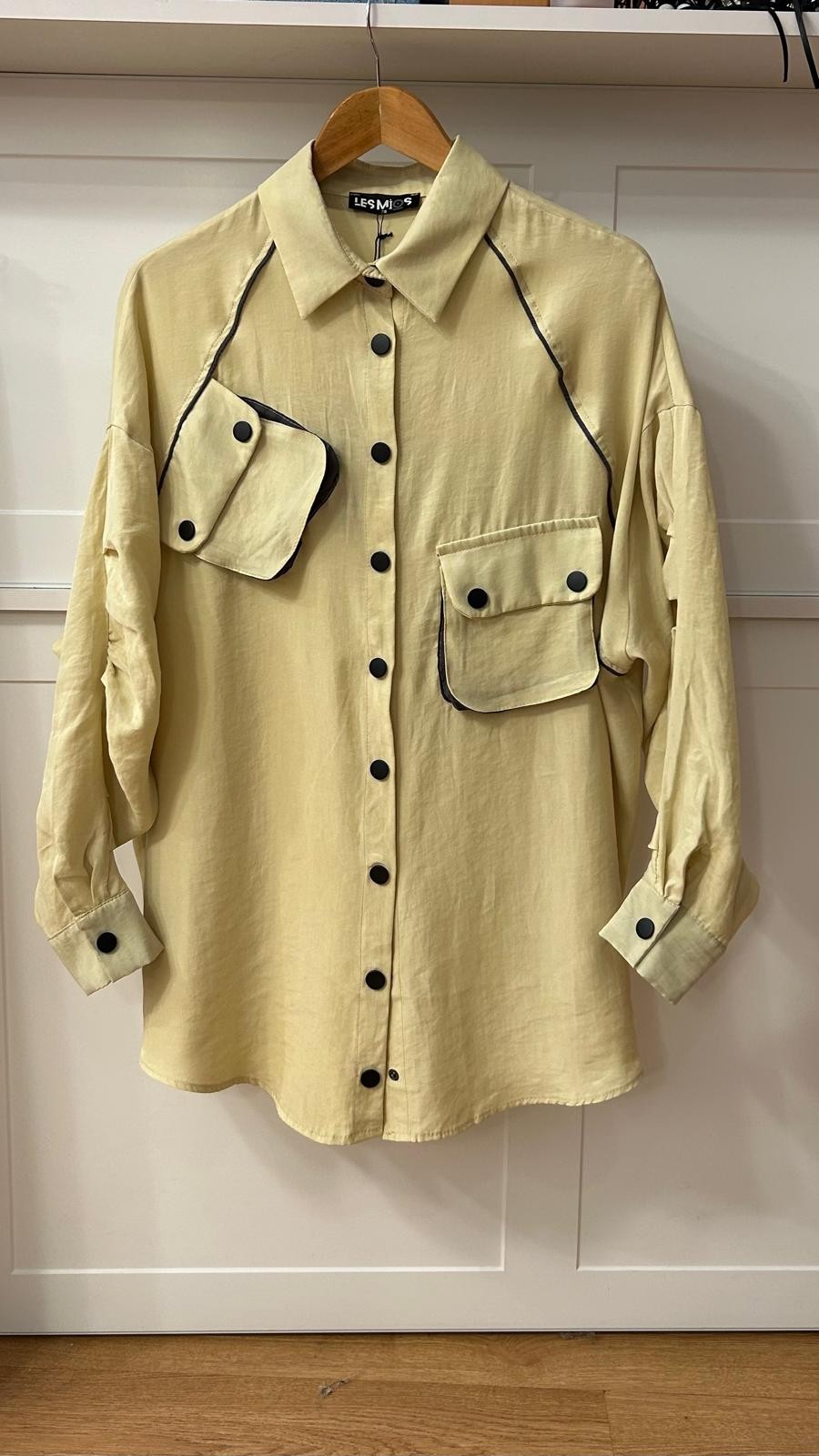 REGLAN KOL BİYELİ TASARIM GÖMLEK