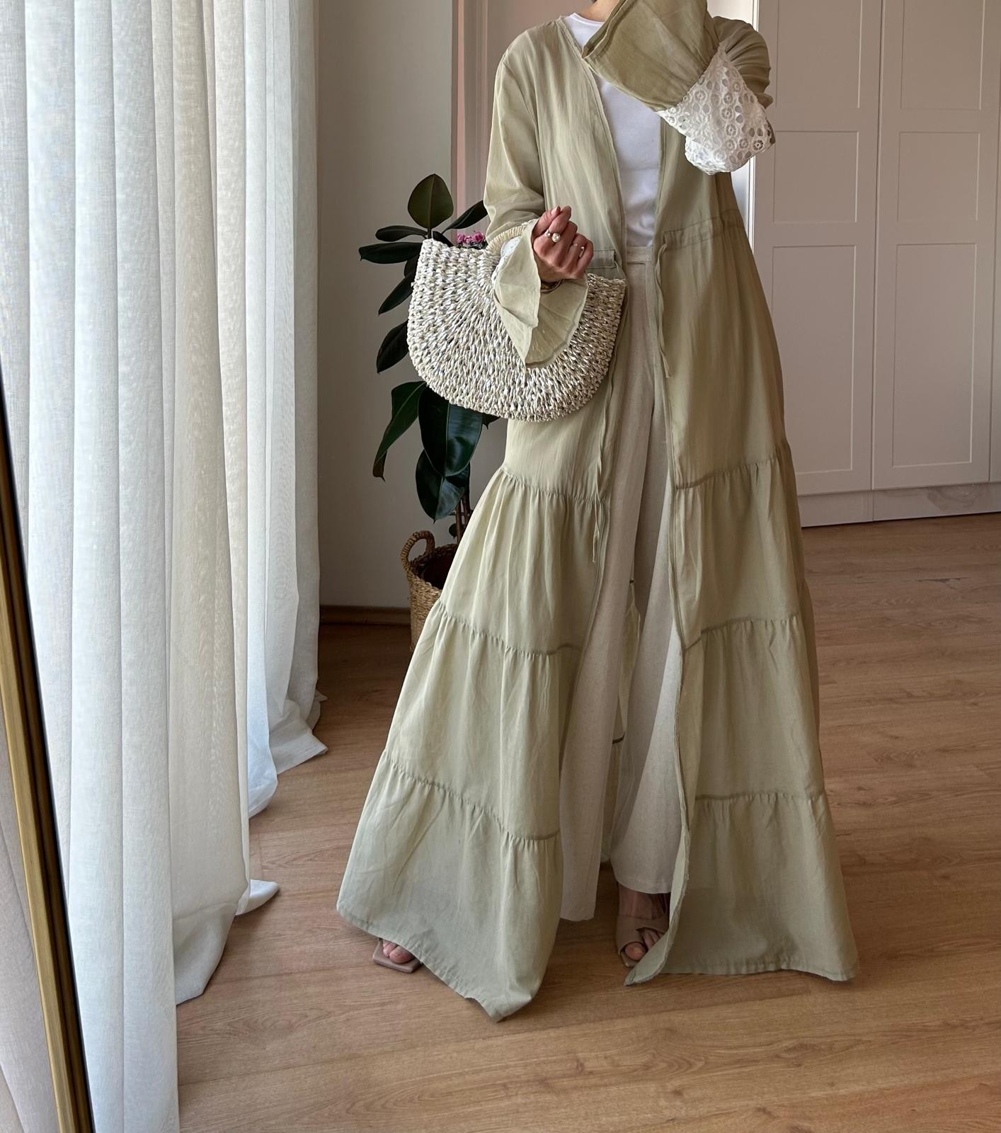 KAT ETEKLİ BOHEM KAFTAN