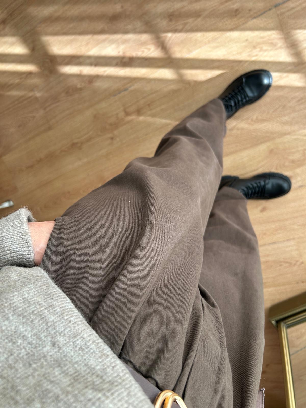 KEMERLİ GAABARDİN PANTOLON