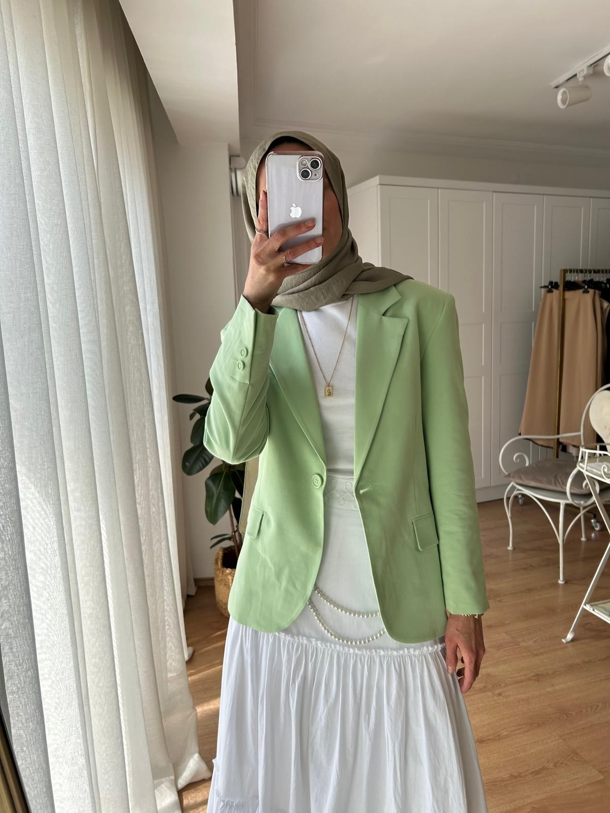 ASOS TEK DÜĞMELİ CEKET