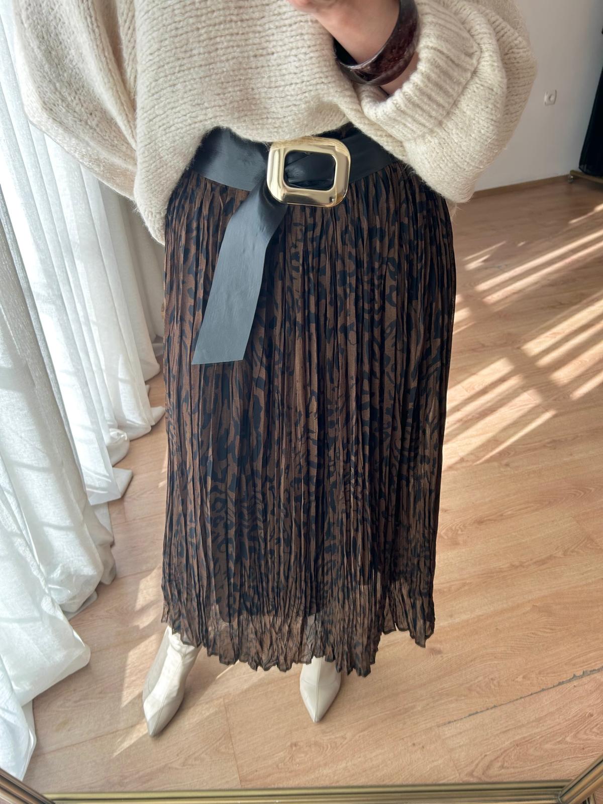 KIRASLI LEO DESEN ETEK