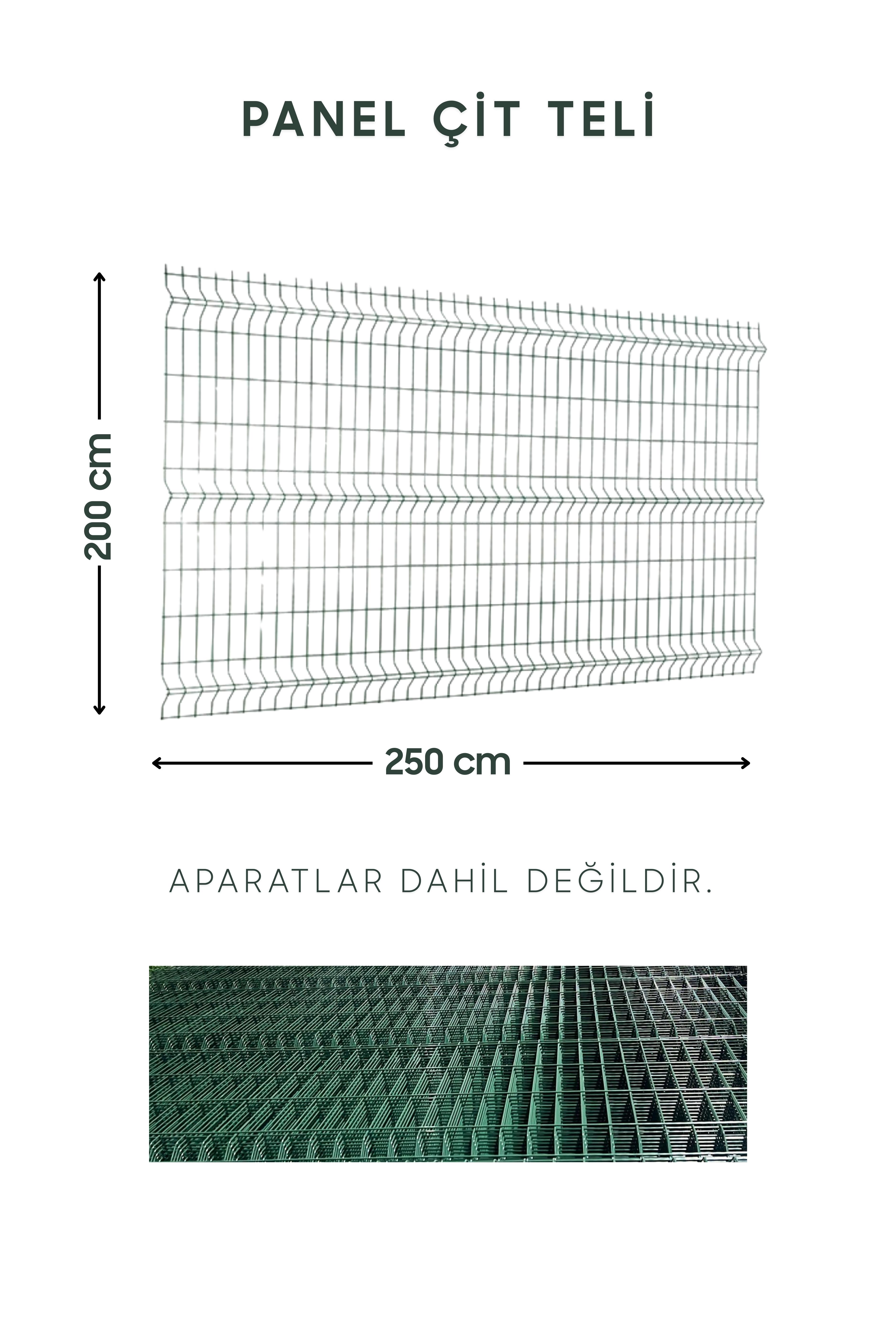 Panel Çit Teli  - 200x250 cm