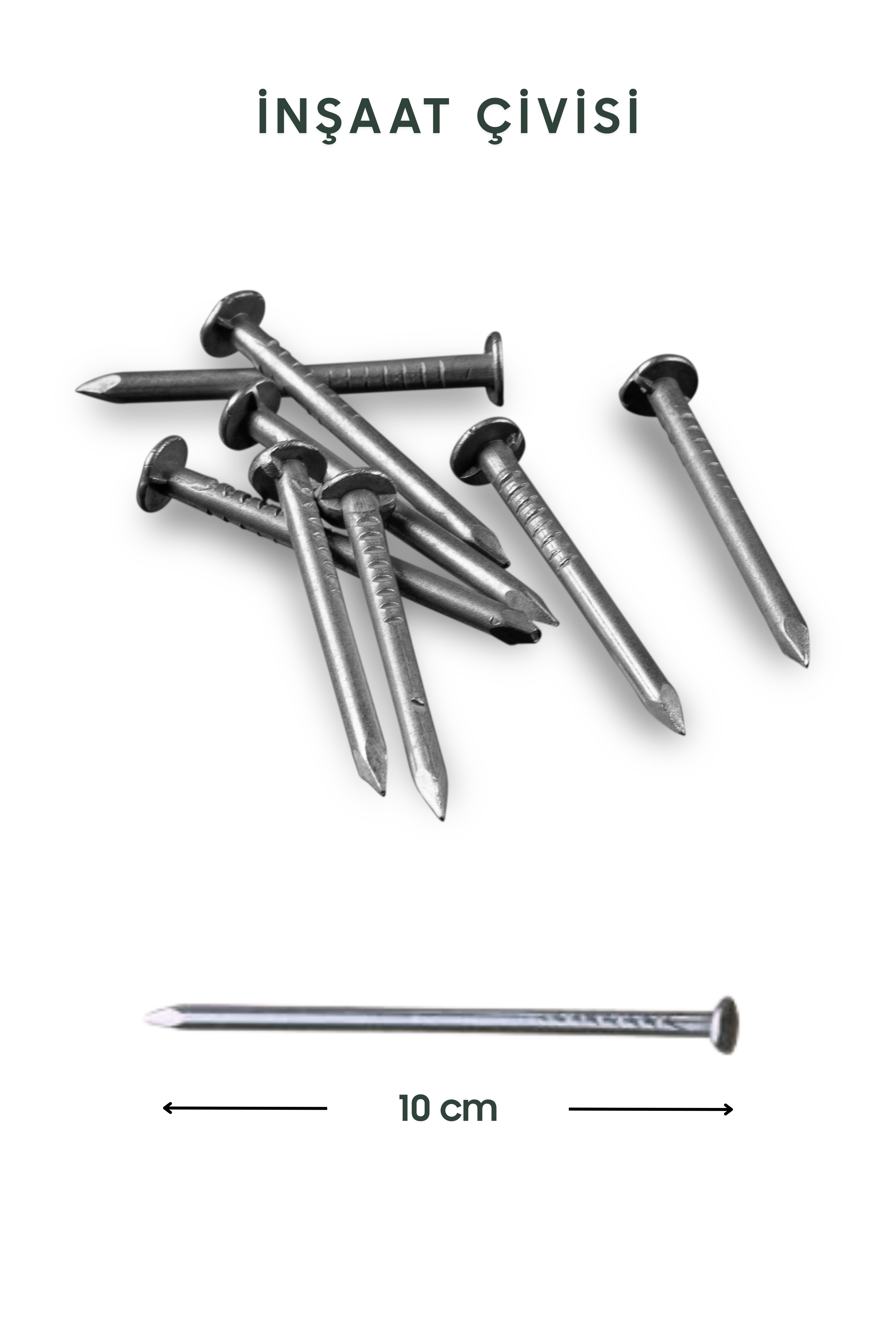 İnşaat Çivisi 25 kg - 10 cm