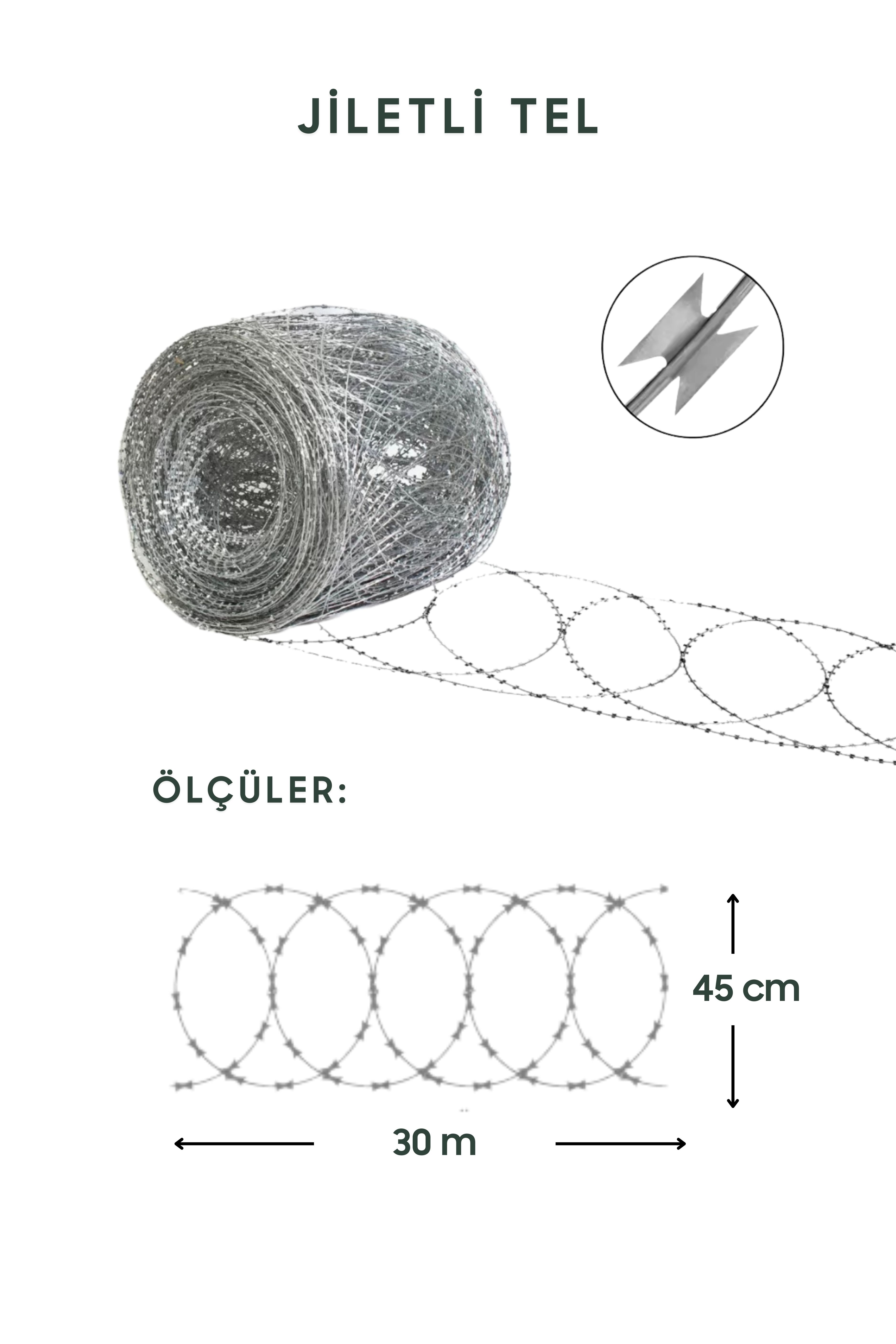 Jiletli Tel - 30 m