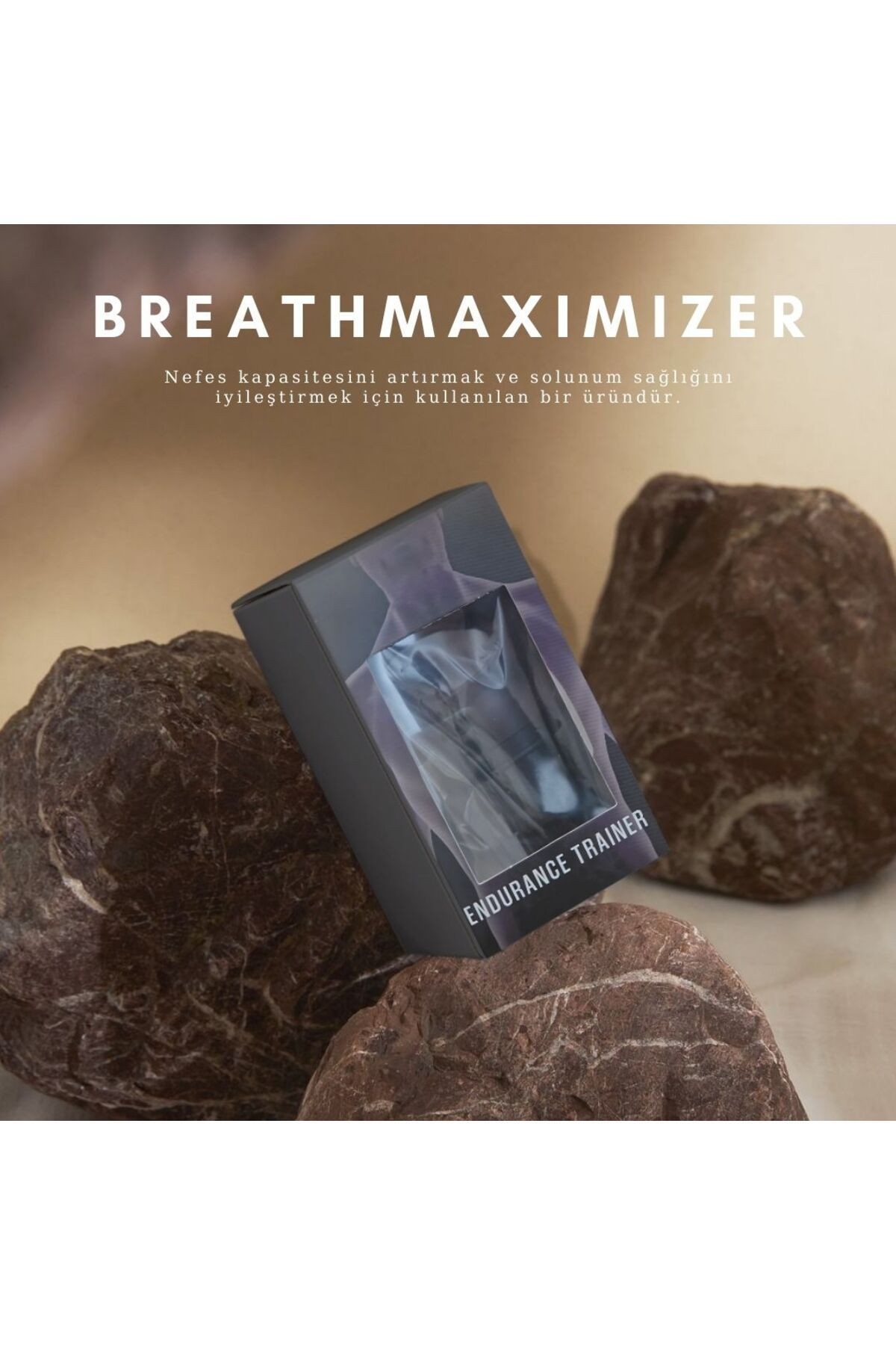 Akciğer Kapasite Arttırıcı, Nefes Egzersiz Aleti, Breathmaximizer