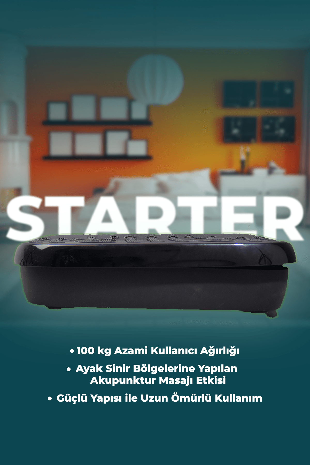  Starter Model Yüksek Titreşimli Zayıflama ve Spor Cihazı