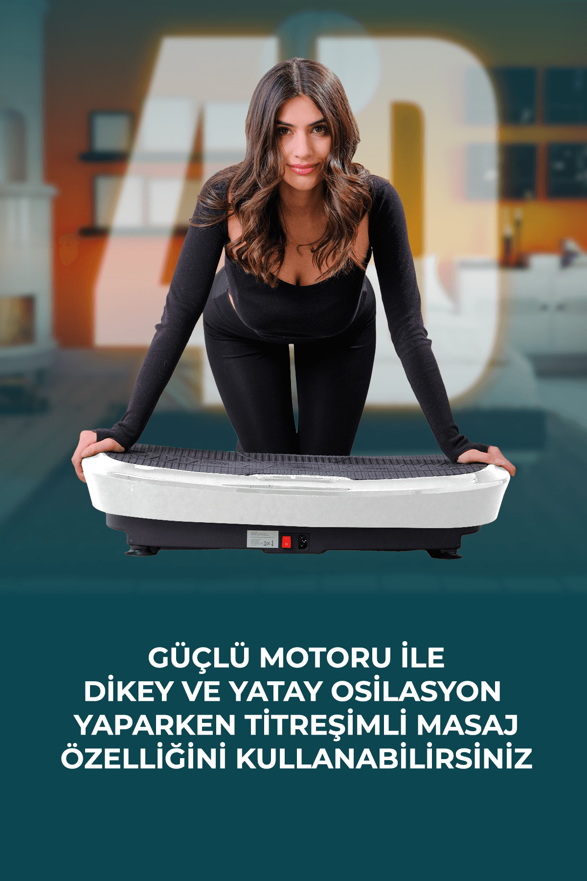 Ultrapower Model Yüksek Titreşimli Zayıflama ve Spor Cihazı