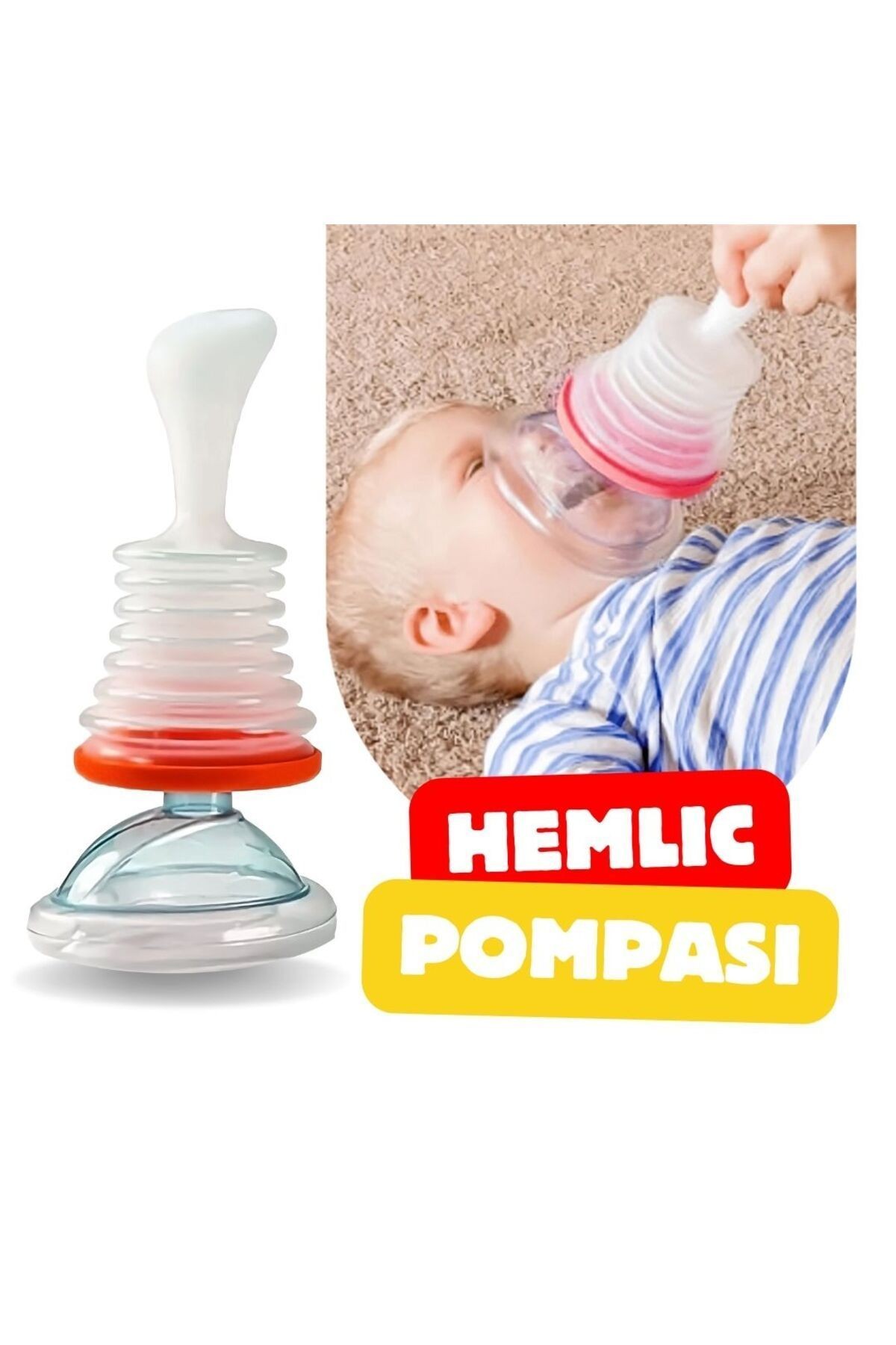 Hemlik Acil Müdahale ve Kurtarma Pompası - Yetişkin ve Çocuklar İçin 2'li Paket