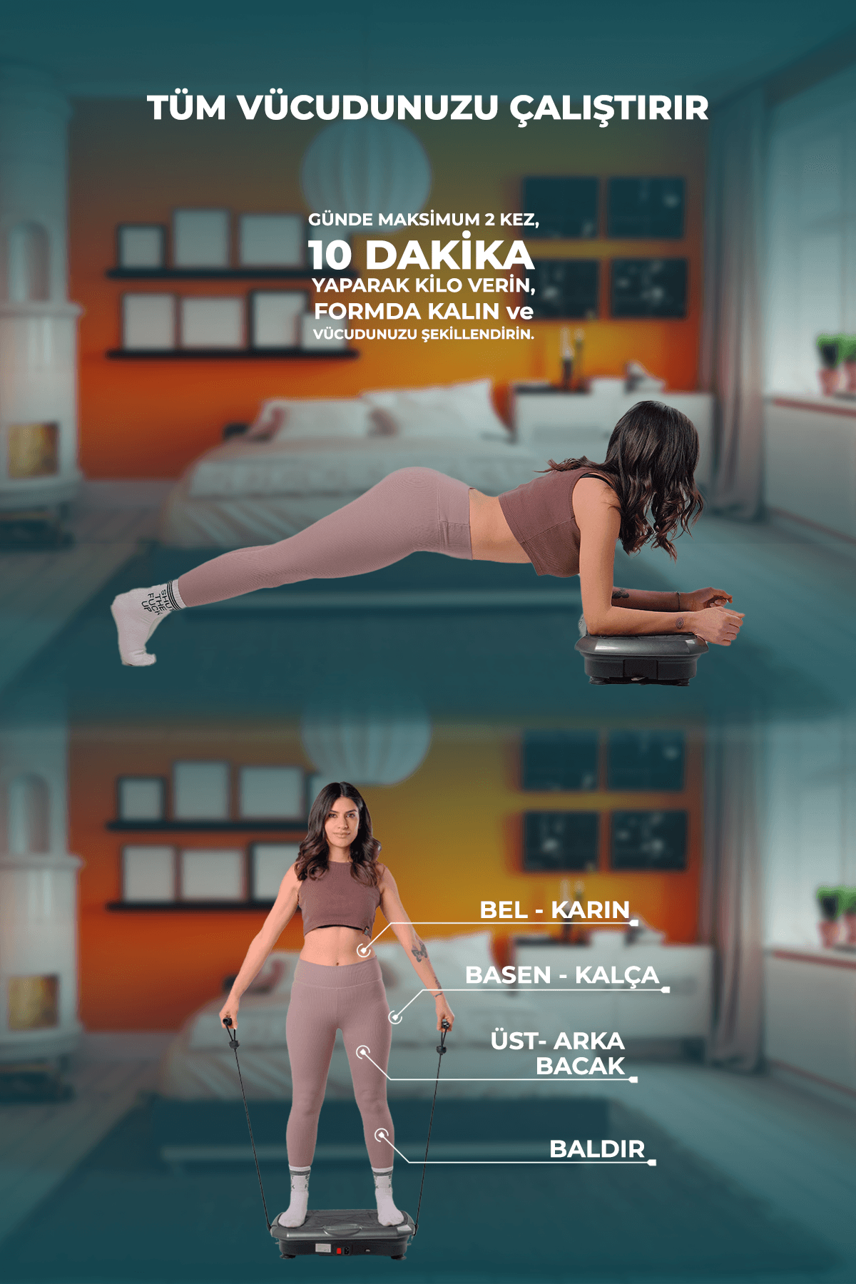 Classic Model Yüksek Titreşimli Zayıflama ve Spor Cihazı