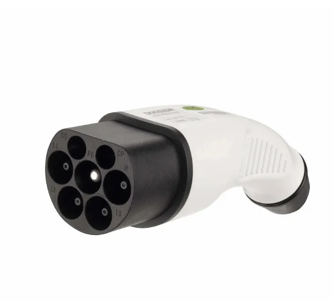 Ever Charger Tip2 Erkek Fiş Şarj Kablosu Konnektörü IEC 62196