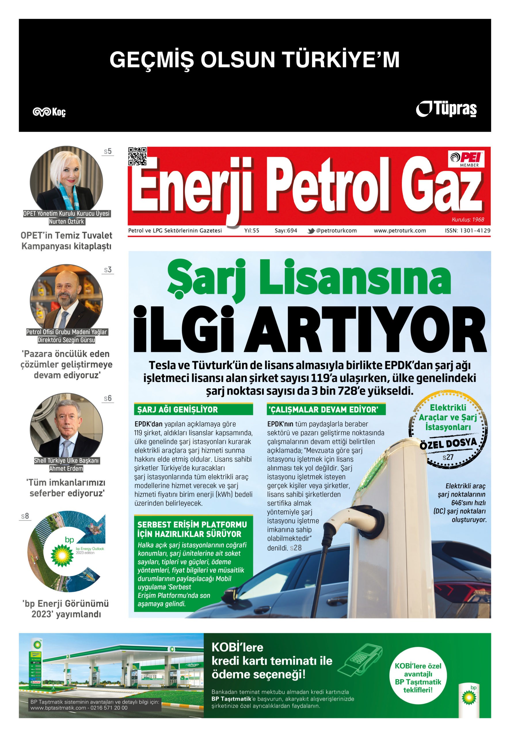 PETROTÜRK Gazetesi | EVER ŞARJ A.Ş.