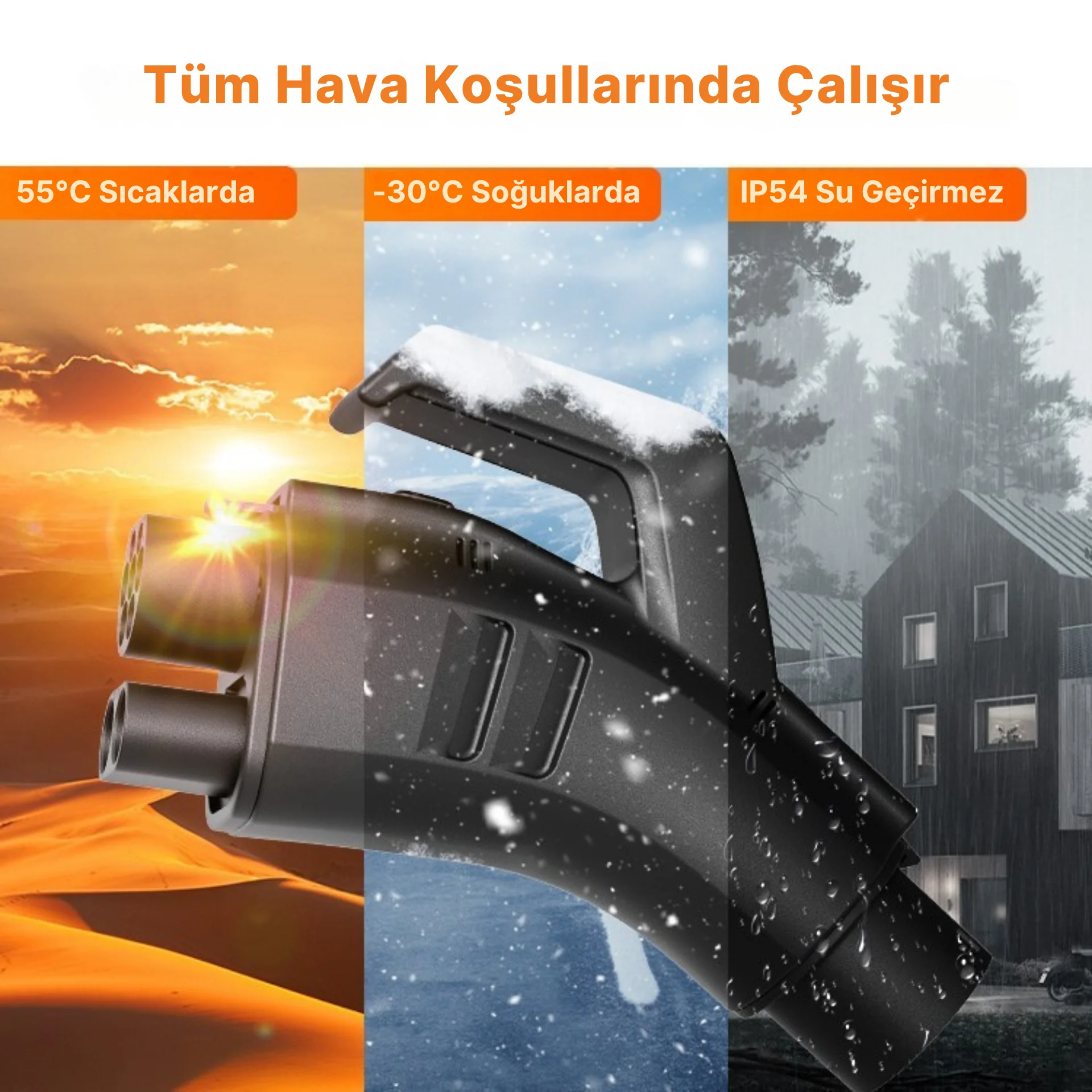 Ever Charger CCS2 - GBT DC Araç Şarj Dönüştürücü Adaptör (APP Güncelleme Destekli Yeni Model)