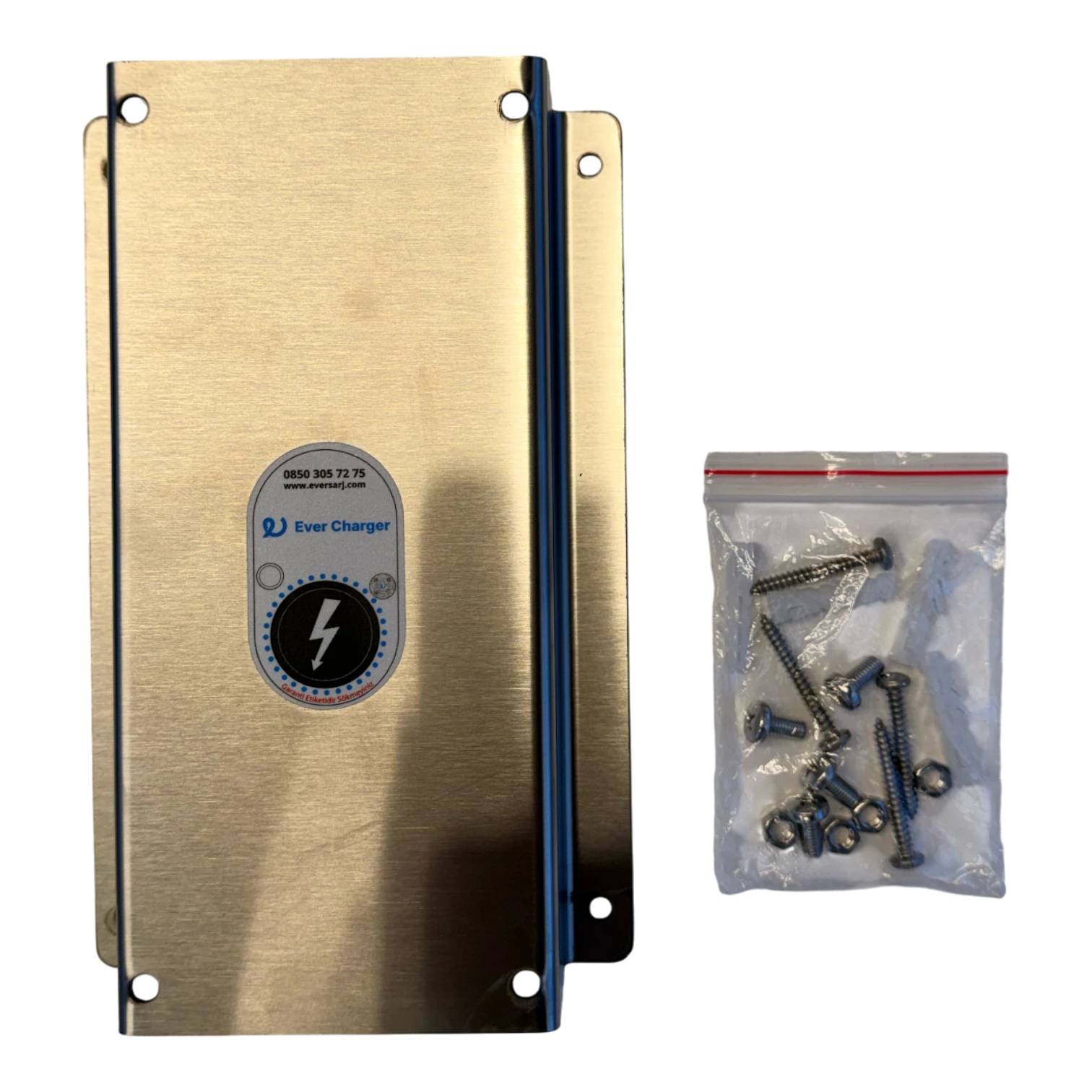 Ever Charger Duvara Montaj Aparatı Yükselticisi Paslanmaz Metal