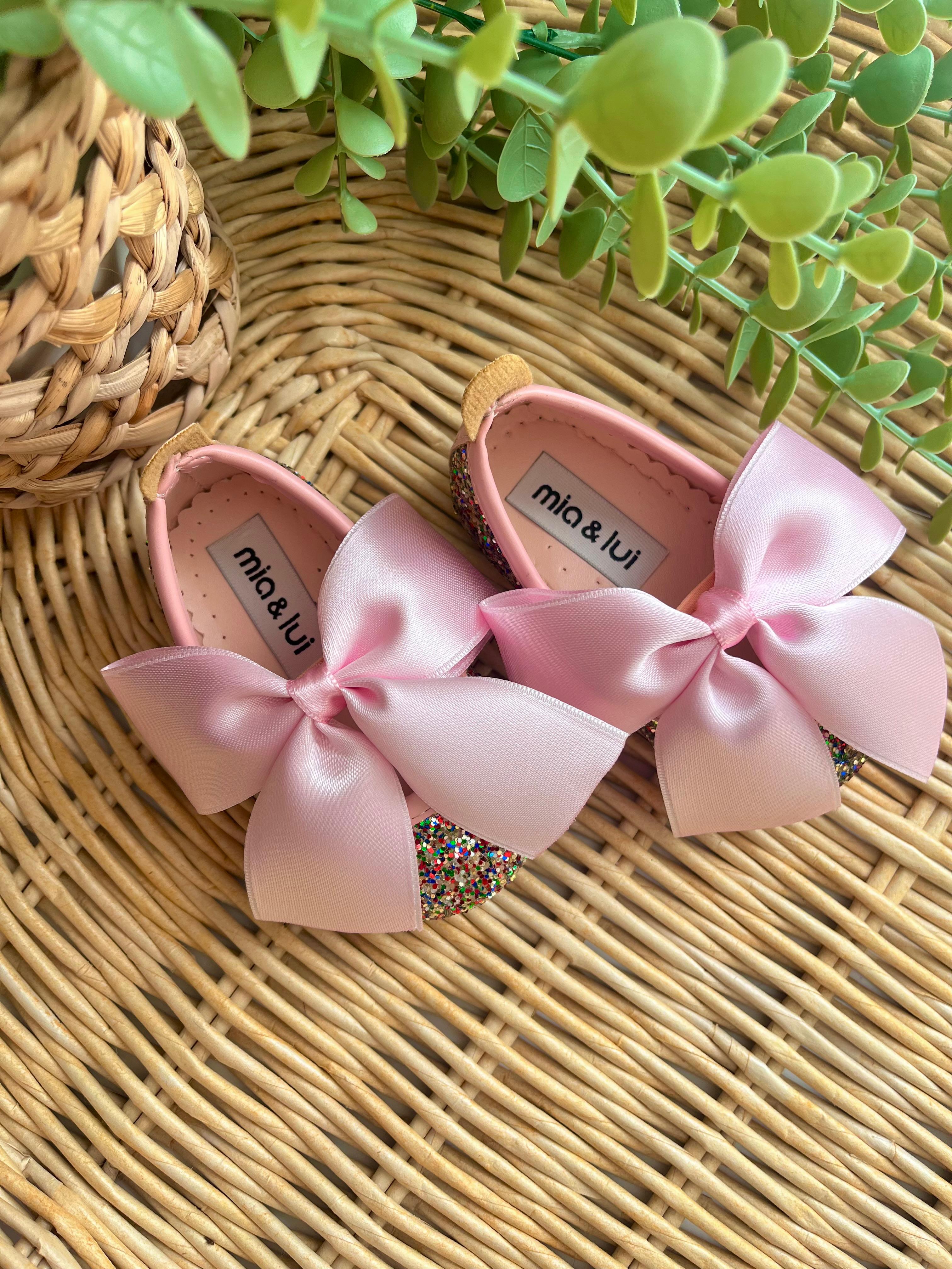 Renkli Simli Kurdele Detay Tabanlı Gerçek Deri Ayakkabı