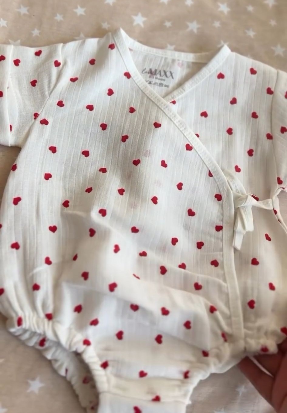 Kalpli Müslin Romper