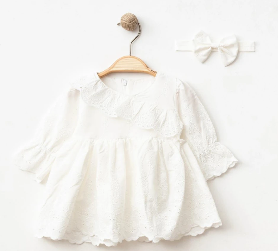 %100 Pamuk Bandanalı Mevlüt ve Özel Gün Elbisesi 