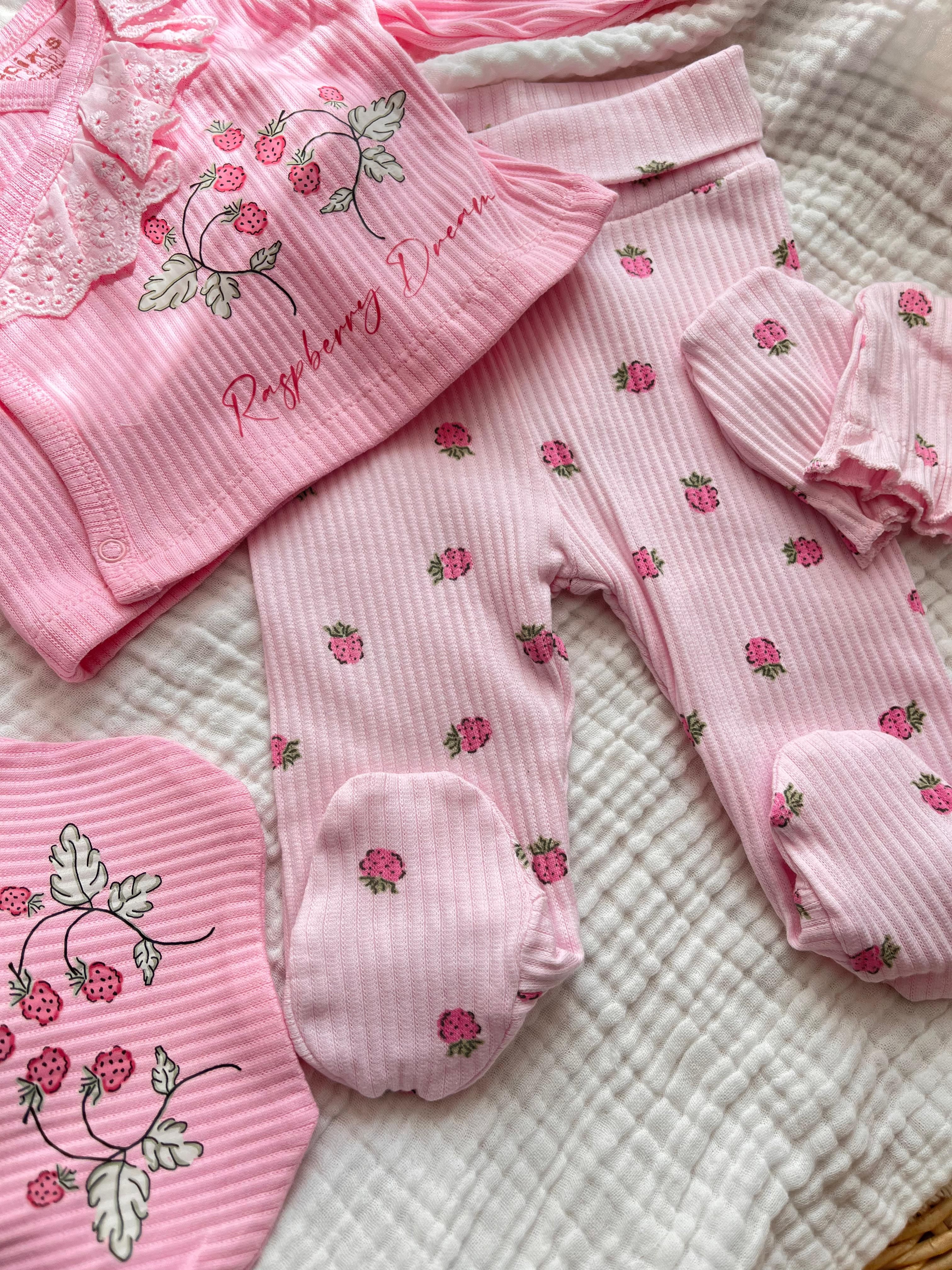 Ahududu Desen 5'li Yenidoğan Set