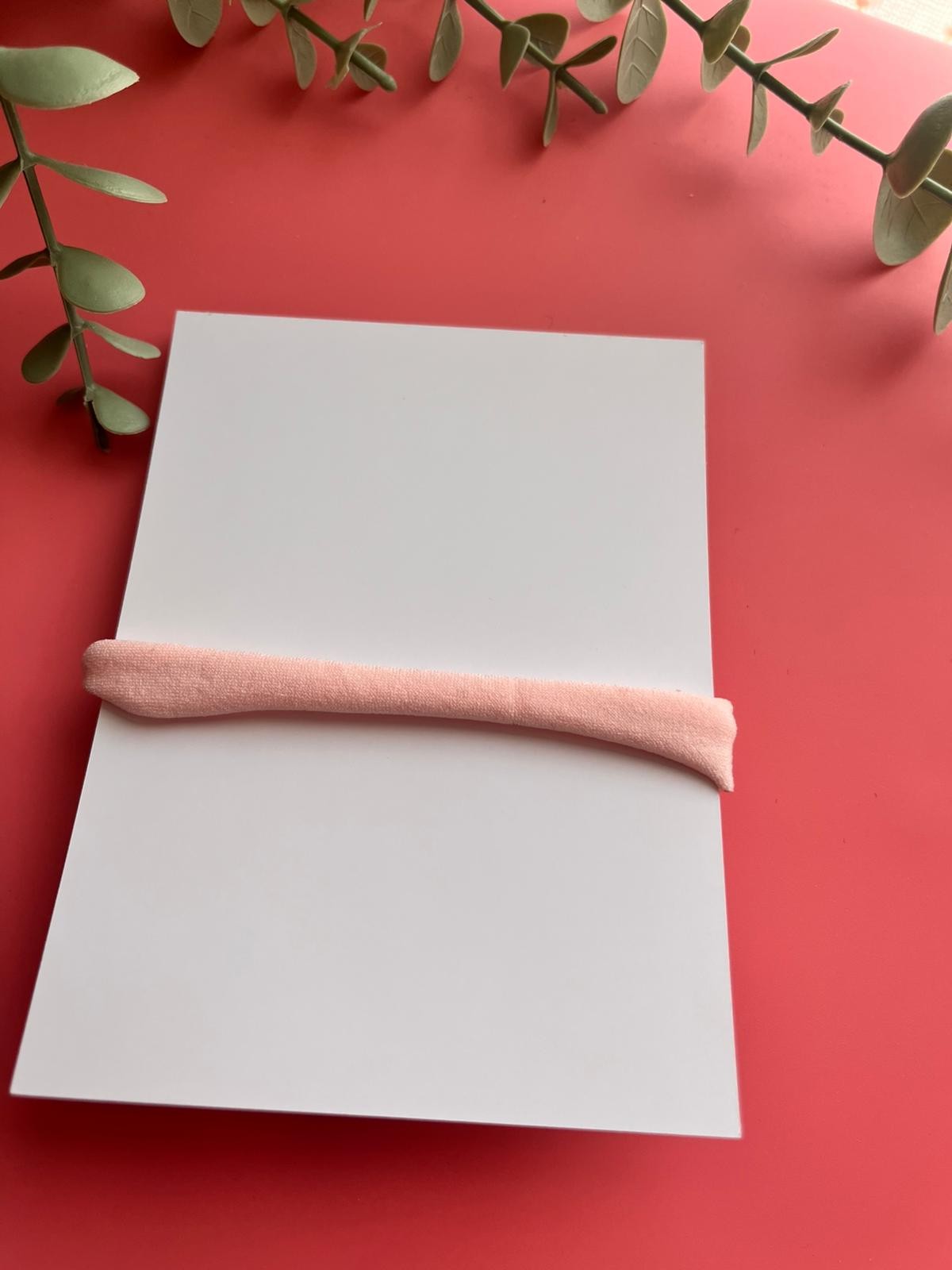 Pembe Kurdele Bandana 