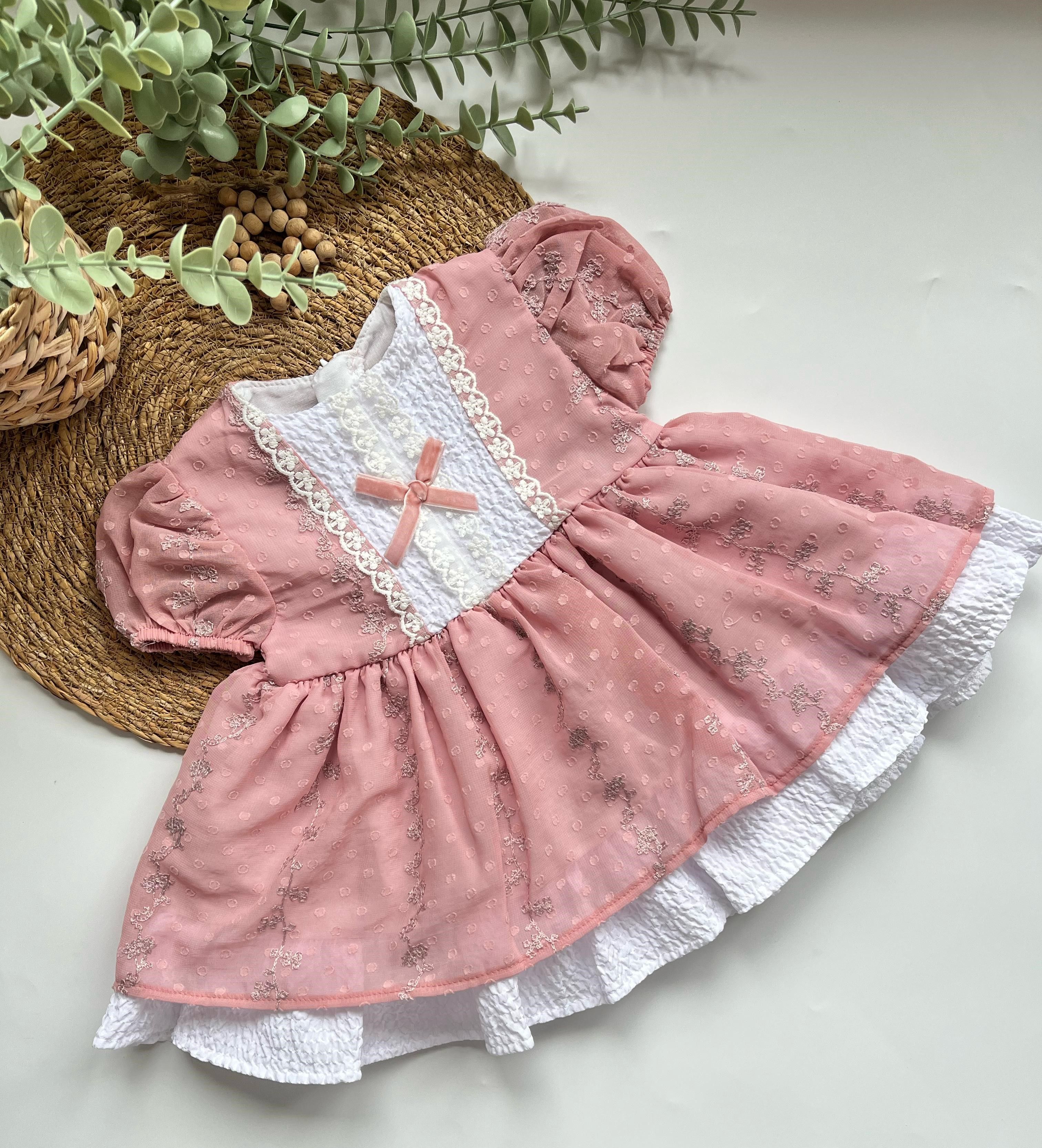 Pamuk Prenses Elbise Pembe