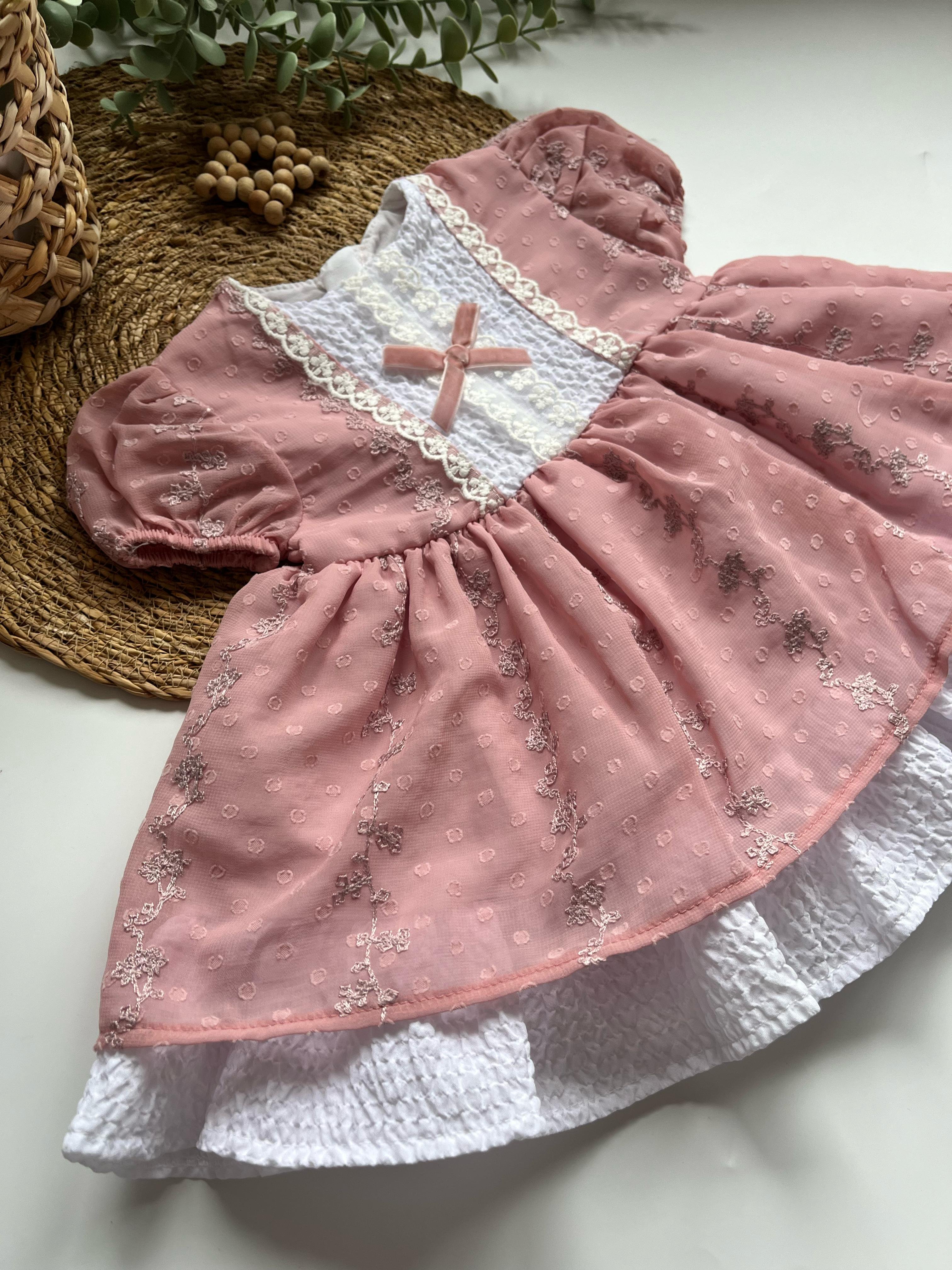 Pamuk Prenses Elbise Pembe