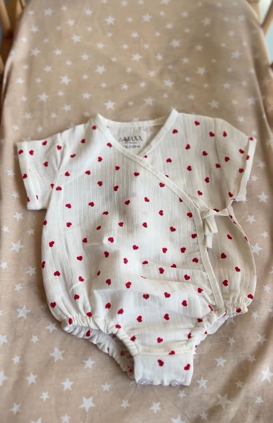 Kalpli Müslin Romper